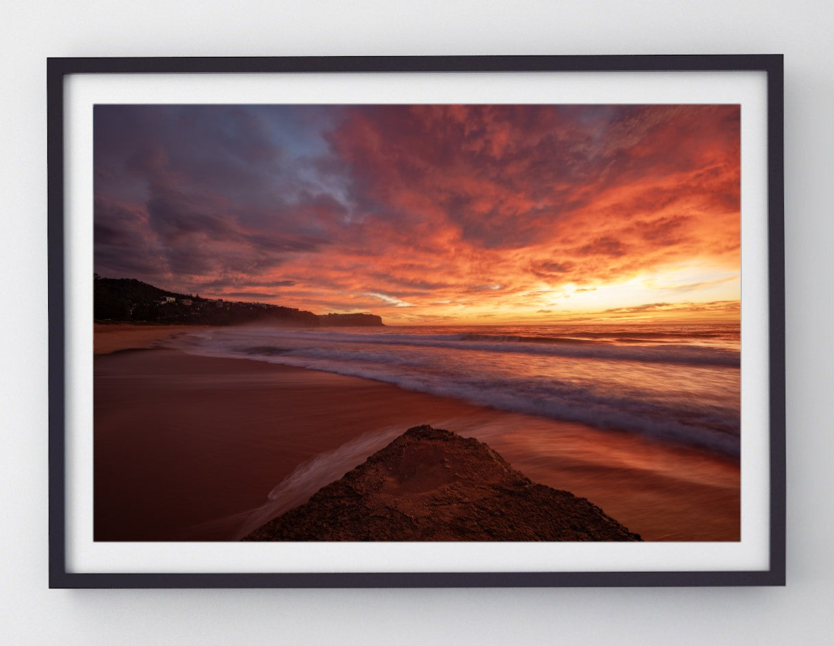 Firelight, Newport print