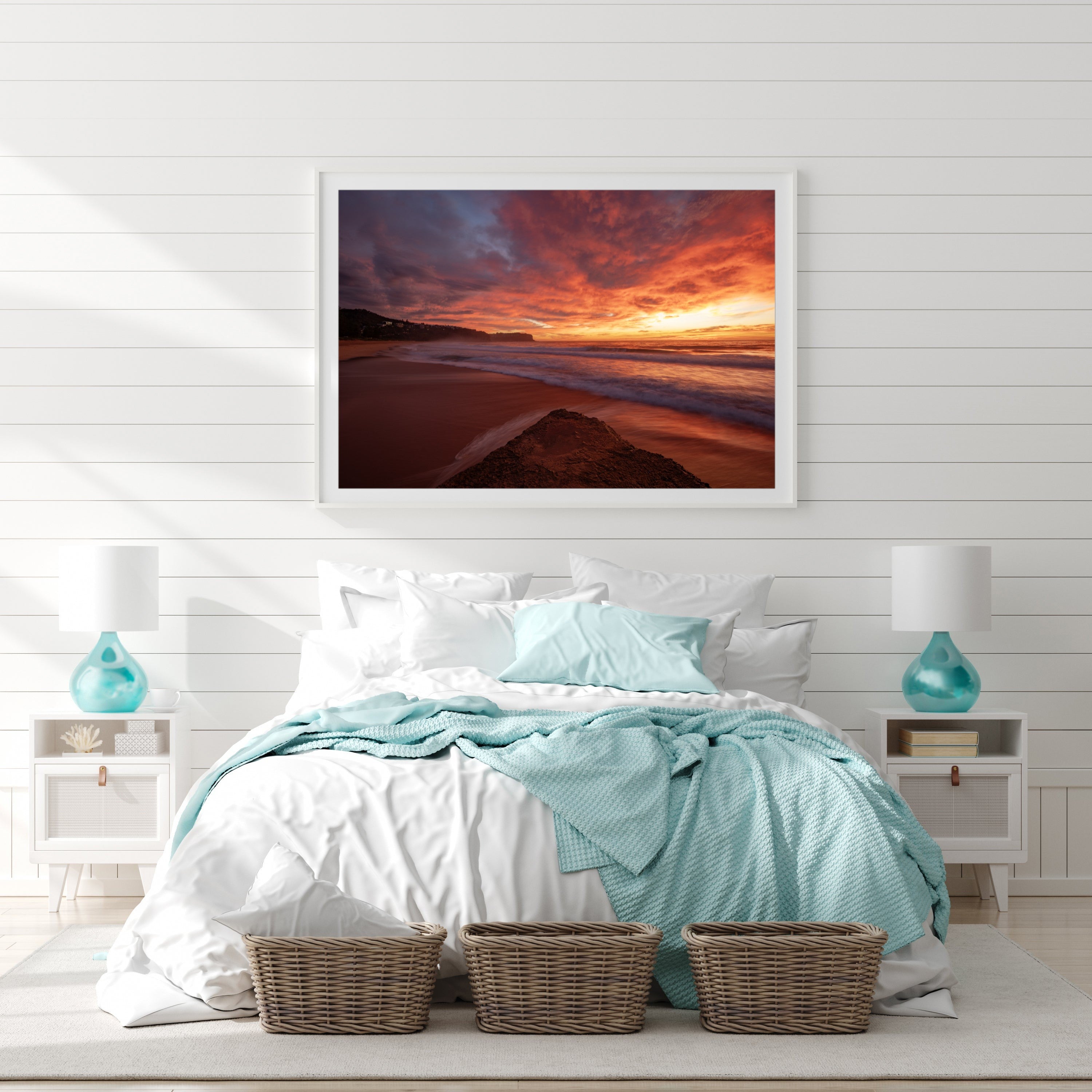 Firelight, Newport print