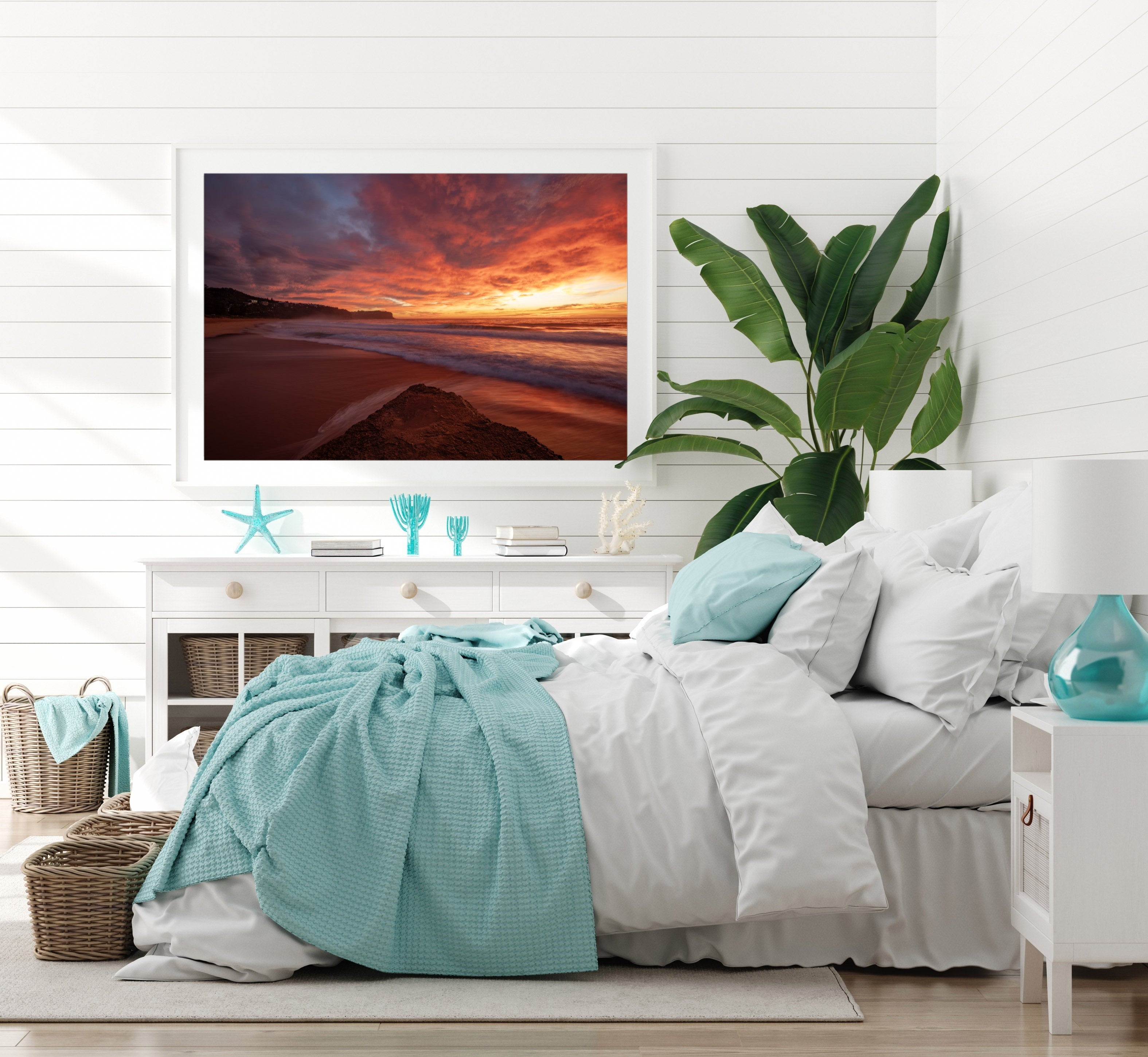 Firelight, Newport print