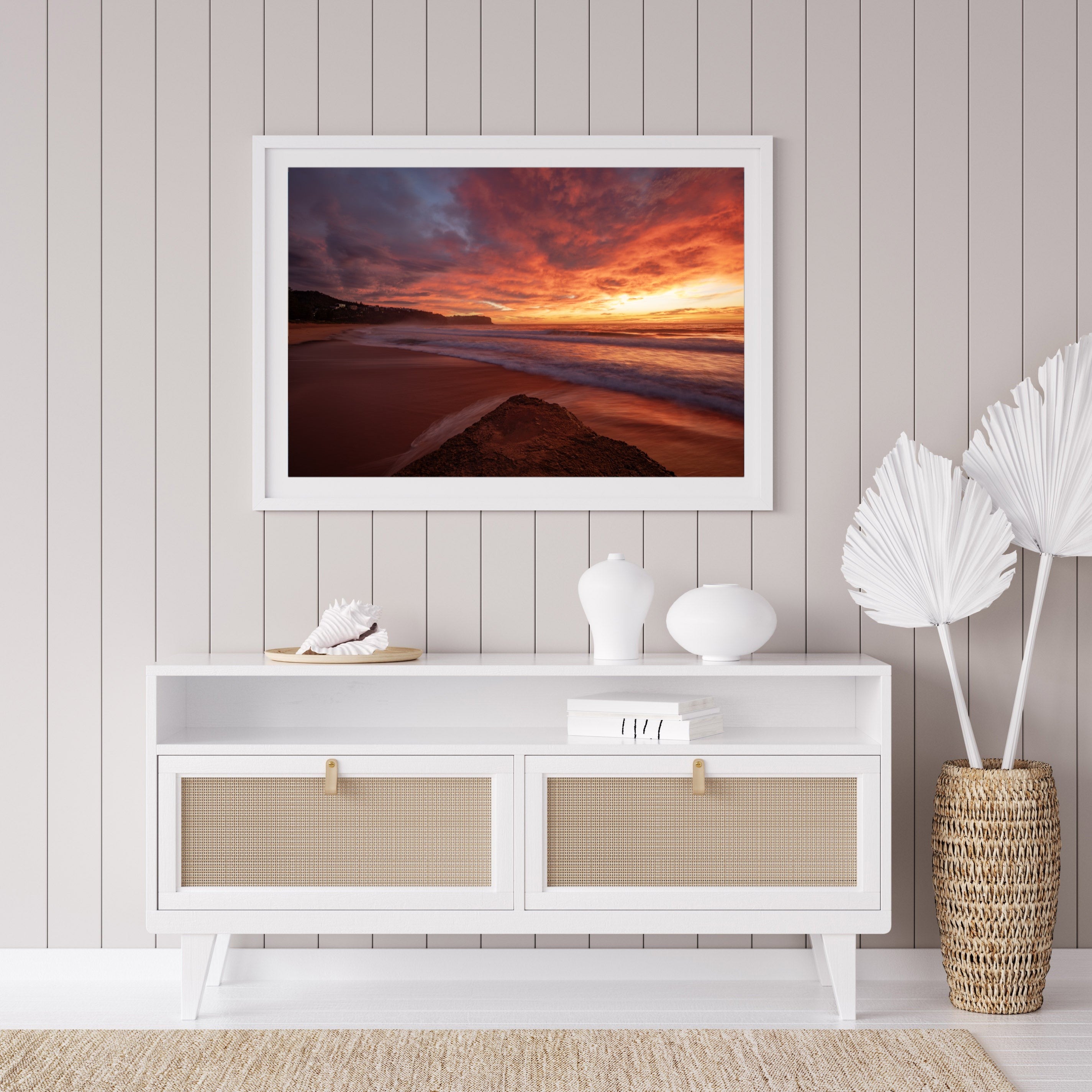 Firelight, Newport print