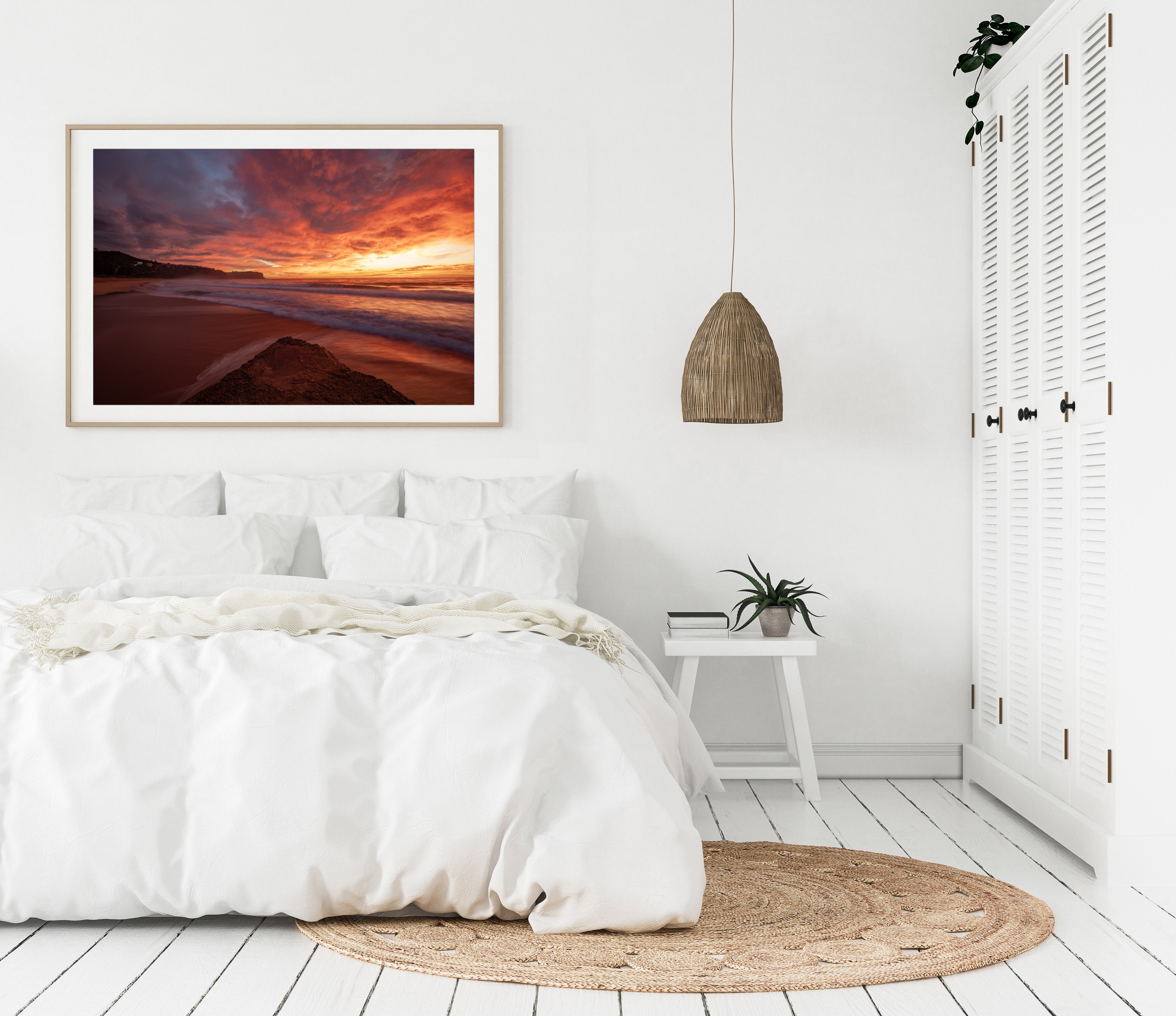 Firelight, Newport print
