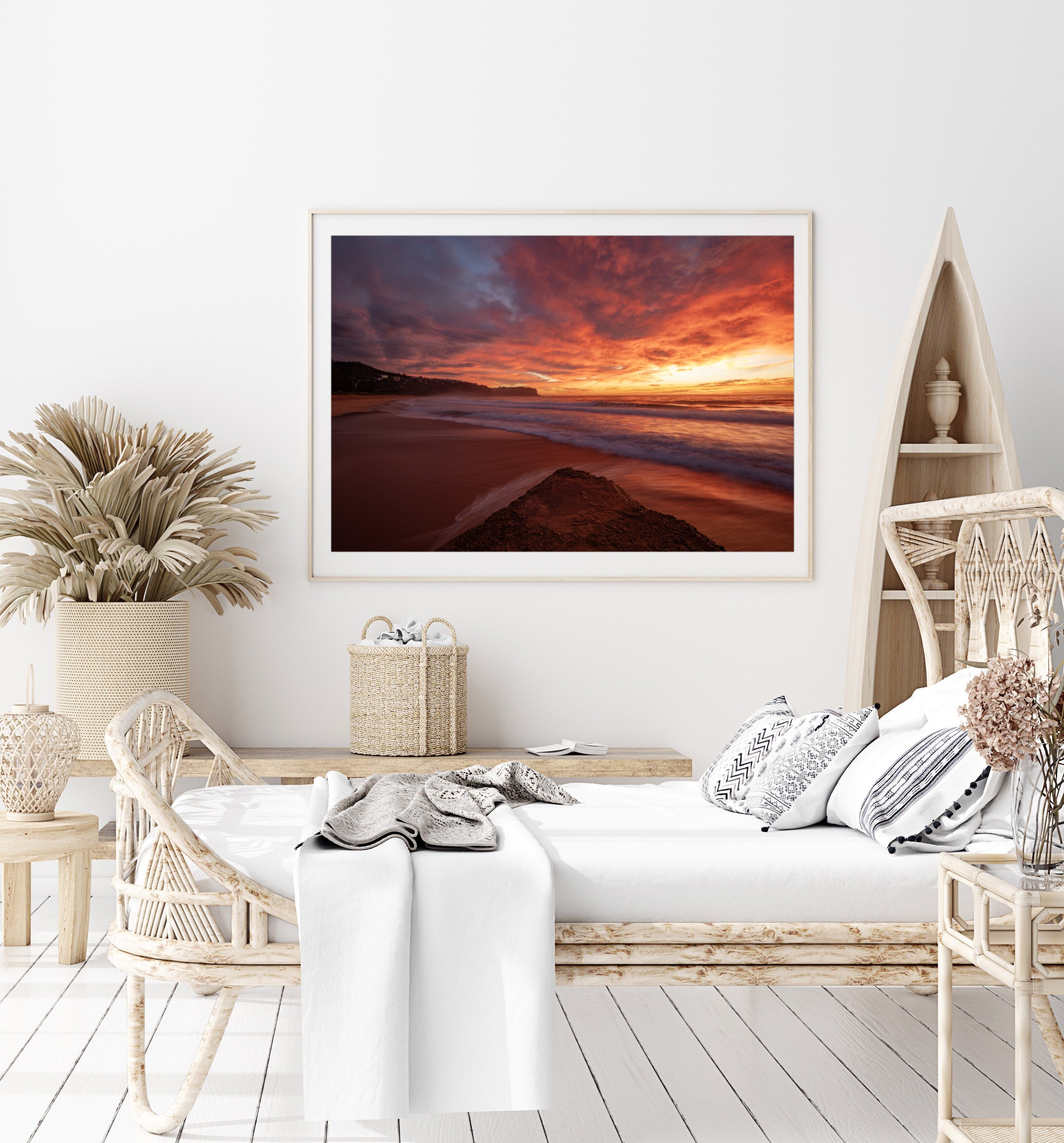 Firelight, Newport print