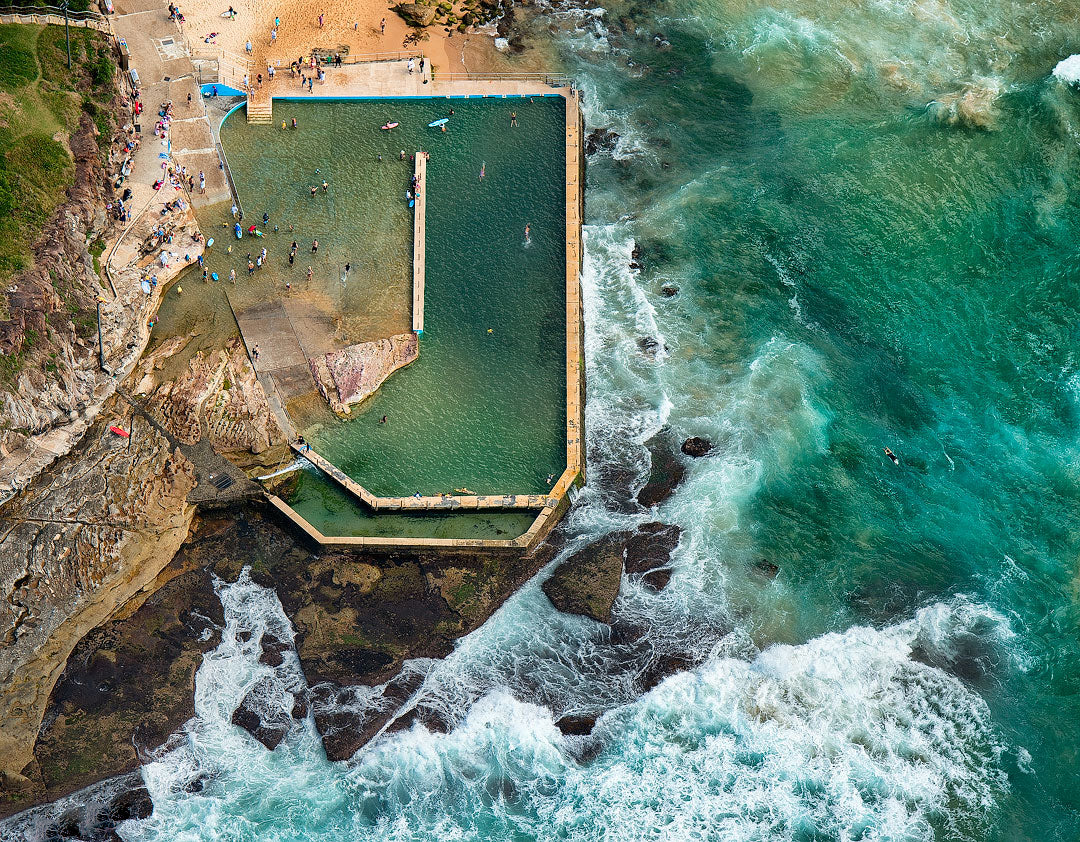 Floating, Curl Curl Rock Pool