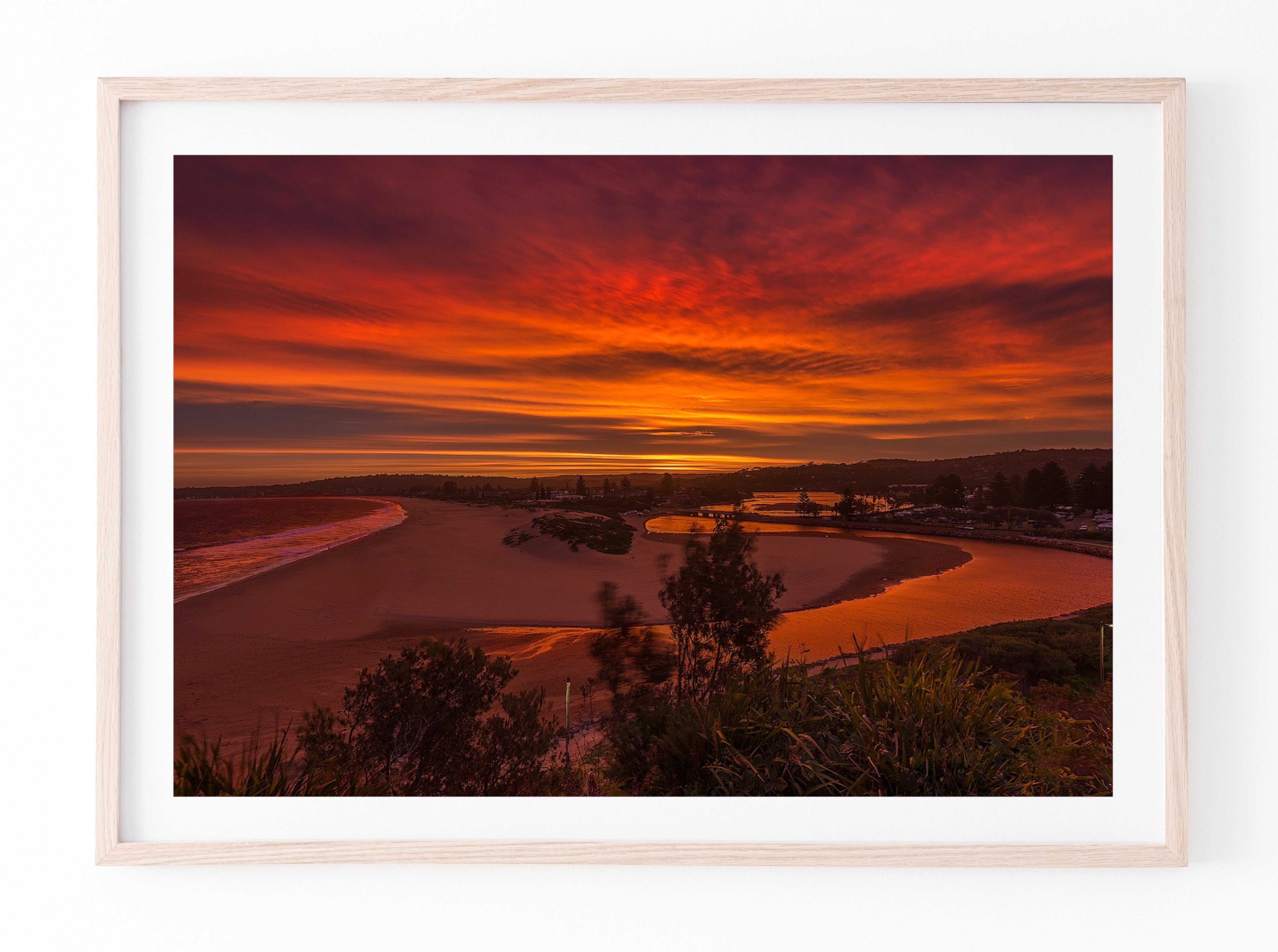 Flowing, Narrabeen Rock Pool print