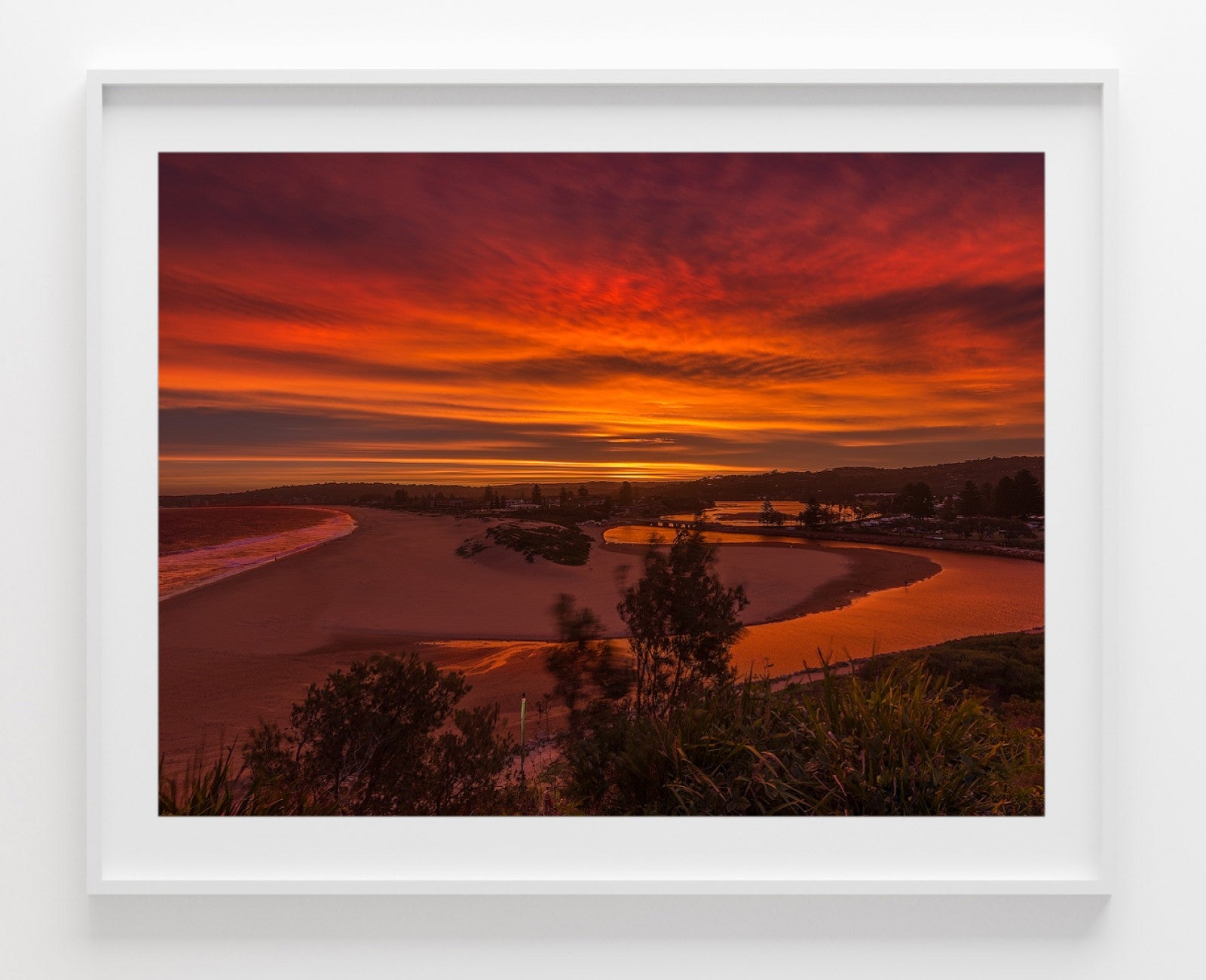 Flowing, Narrabeen Rock Pool print