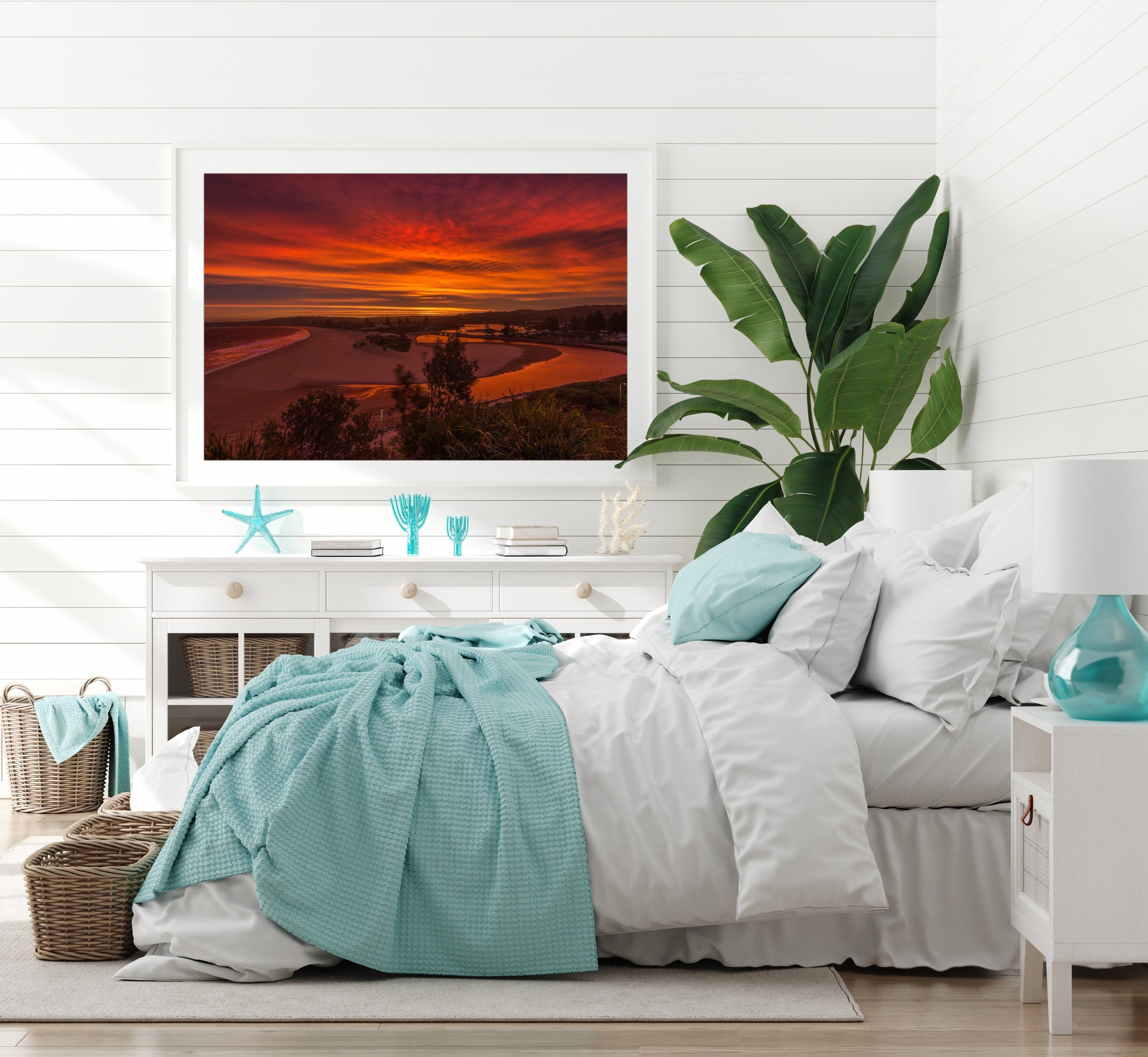 Flowing, Narrabeen Rock Pool print
