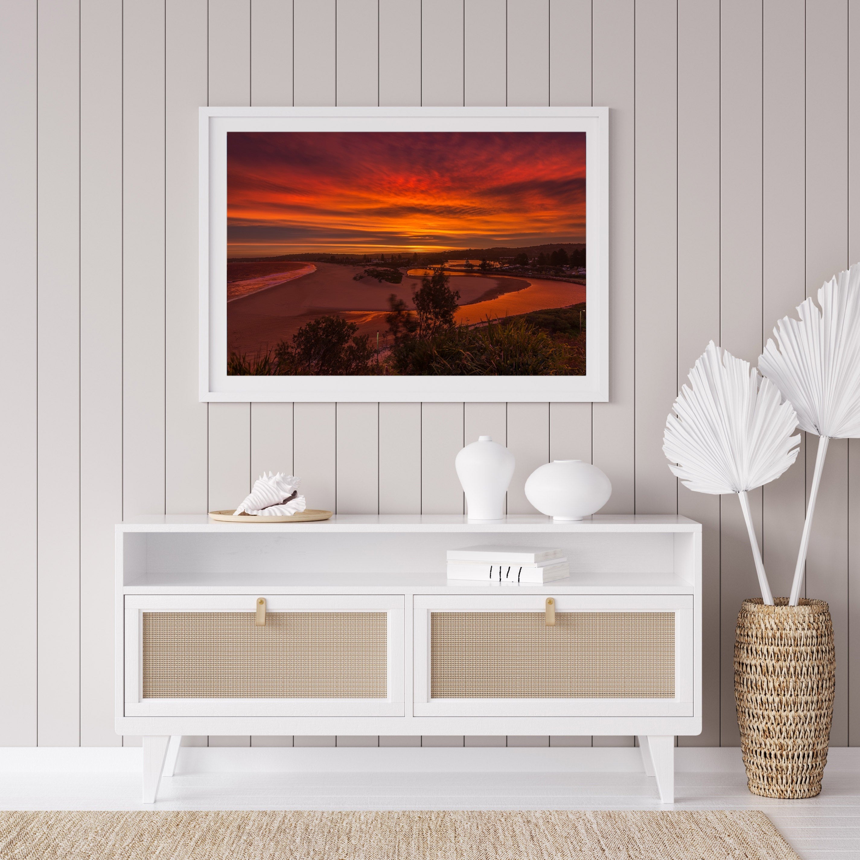 Flowing, Narrabeen Rock Pool print