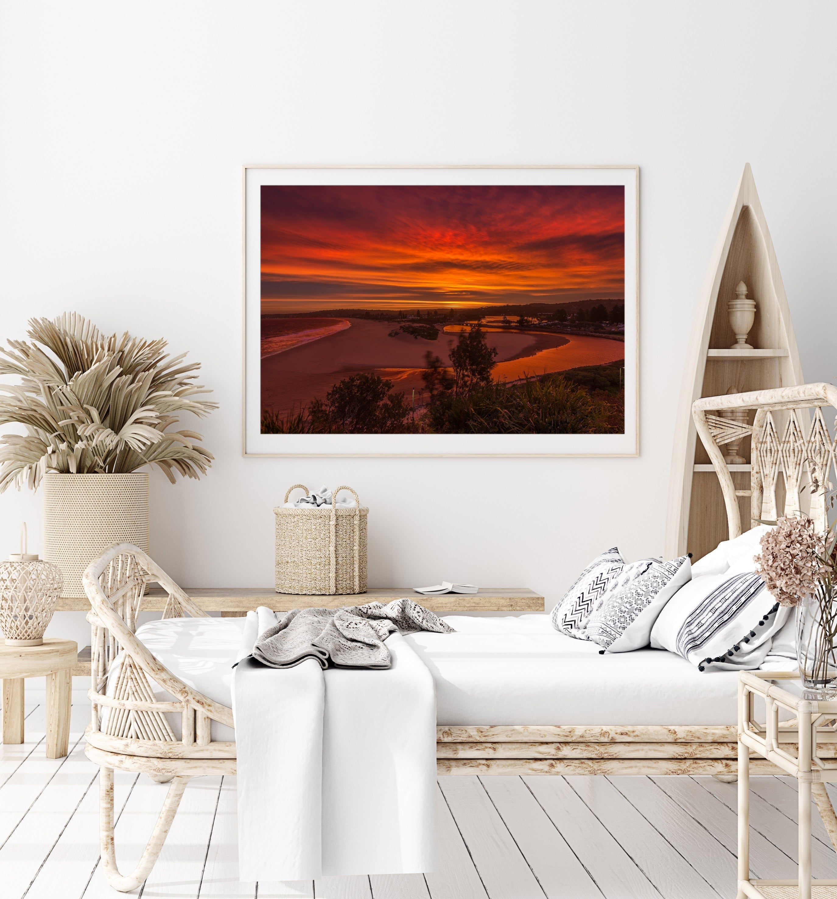 Flowing, Narrabeen Rock Pool print