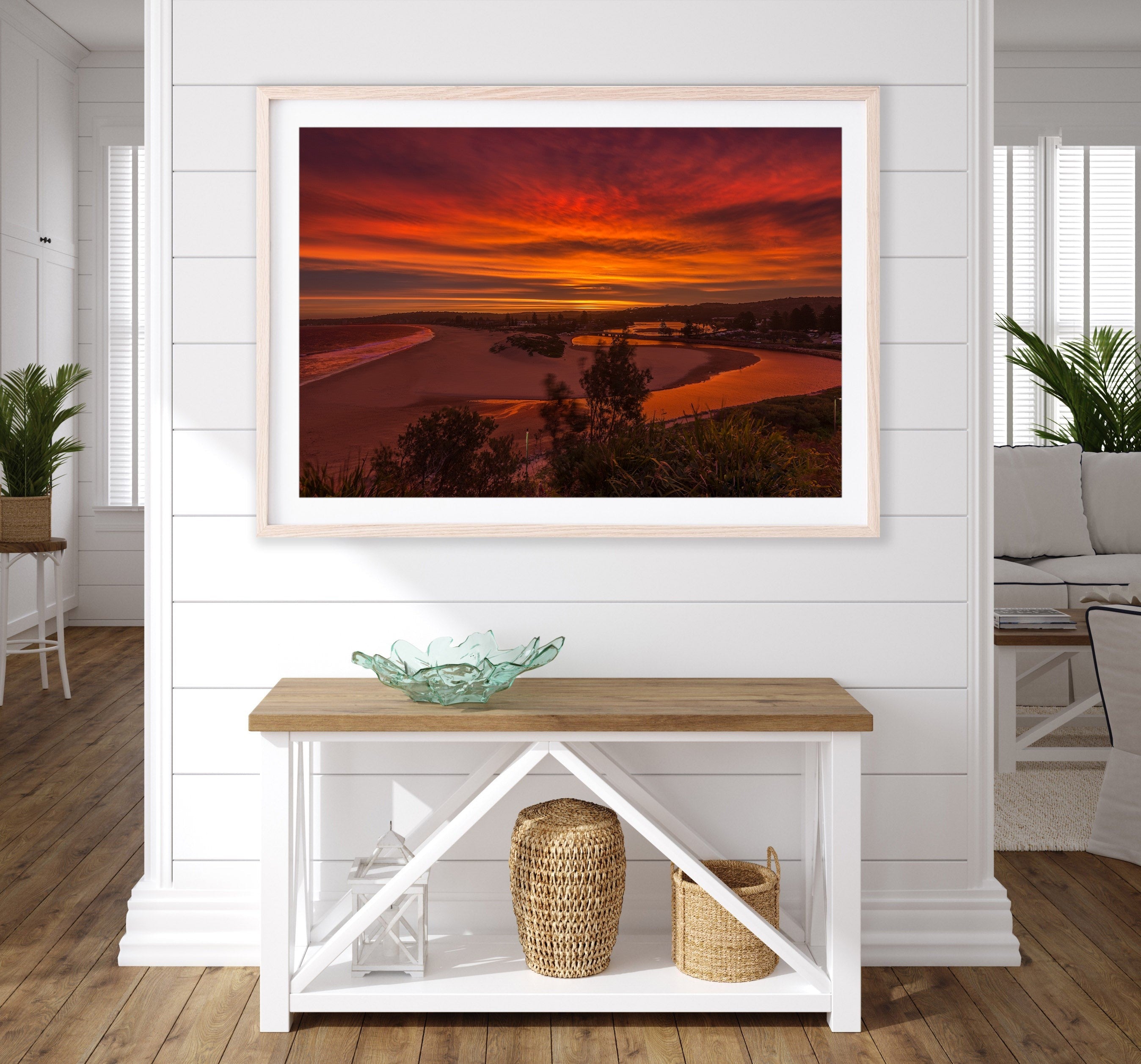 Flowing, Narrabeen Rock Pool print