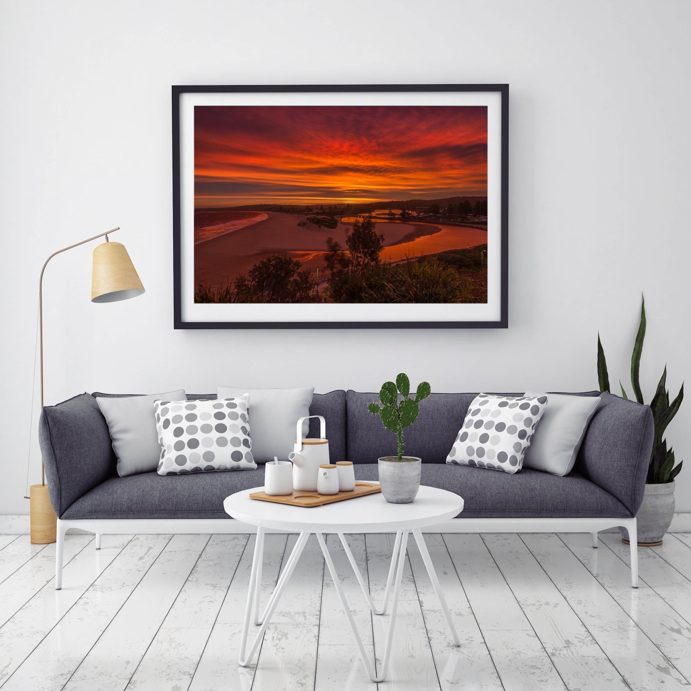 Flowing, Narrabeen Rock Pool print