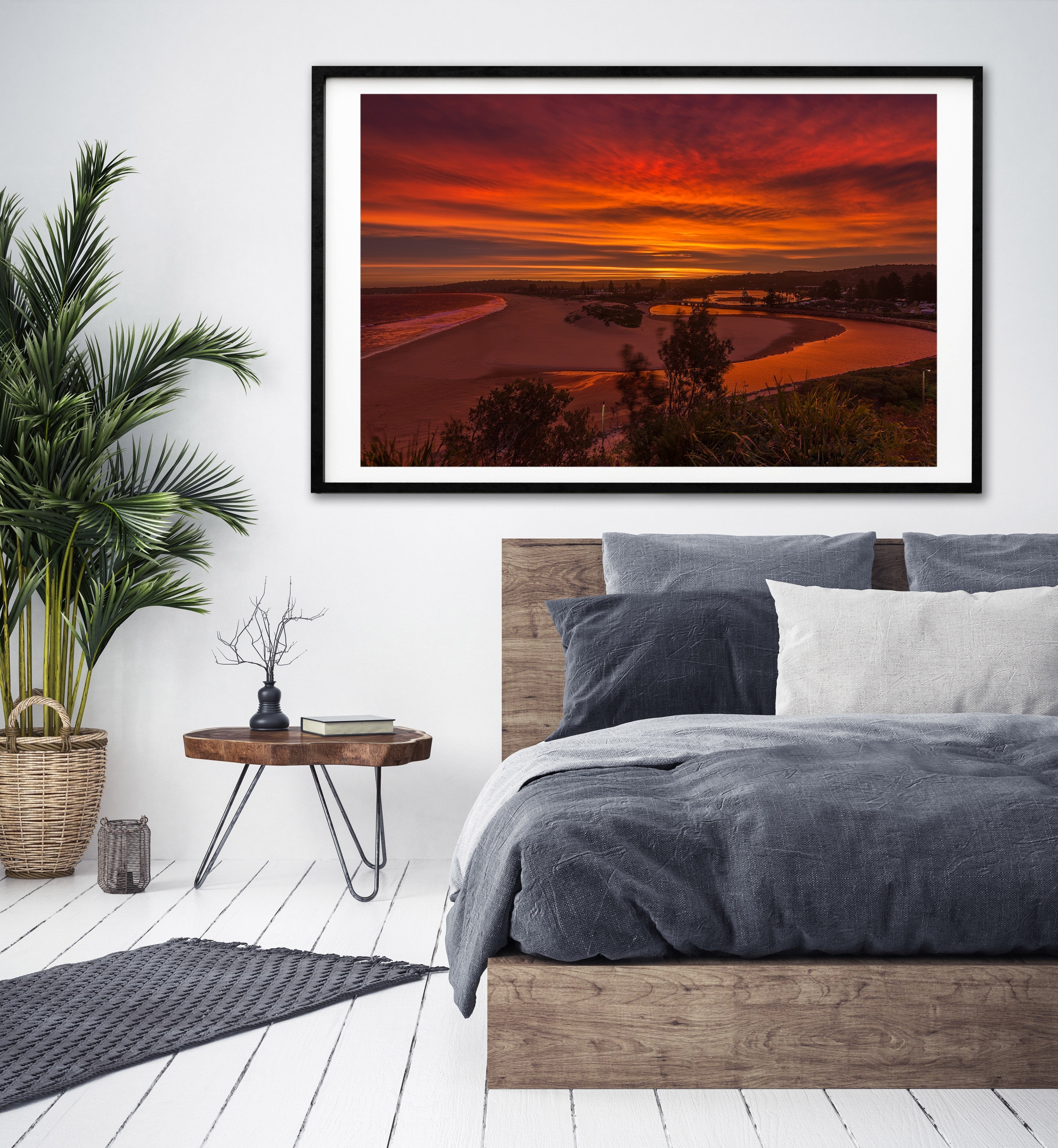 Flowing, Narrabeen Rock Pool print