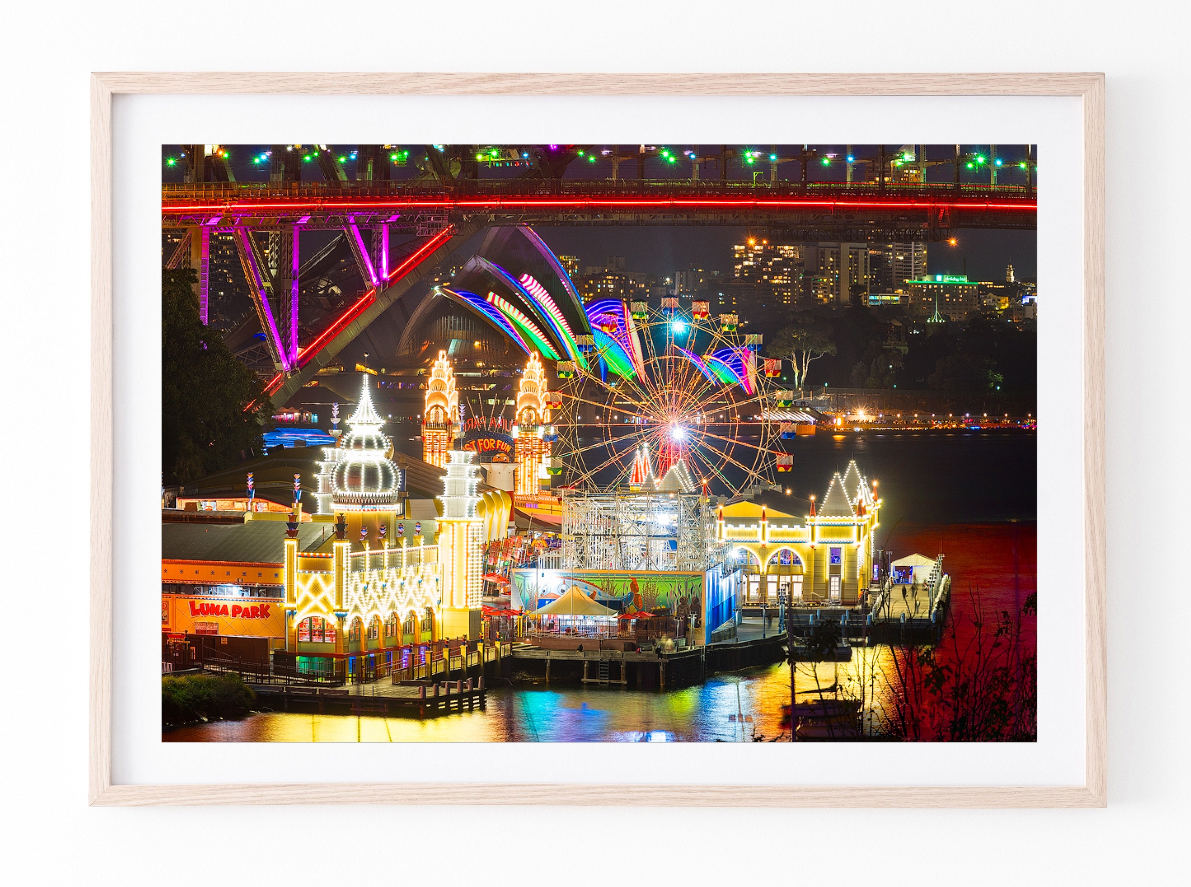 For Fun, Sydney Harbour print