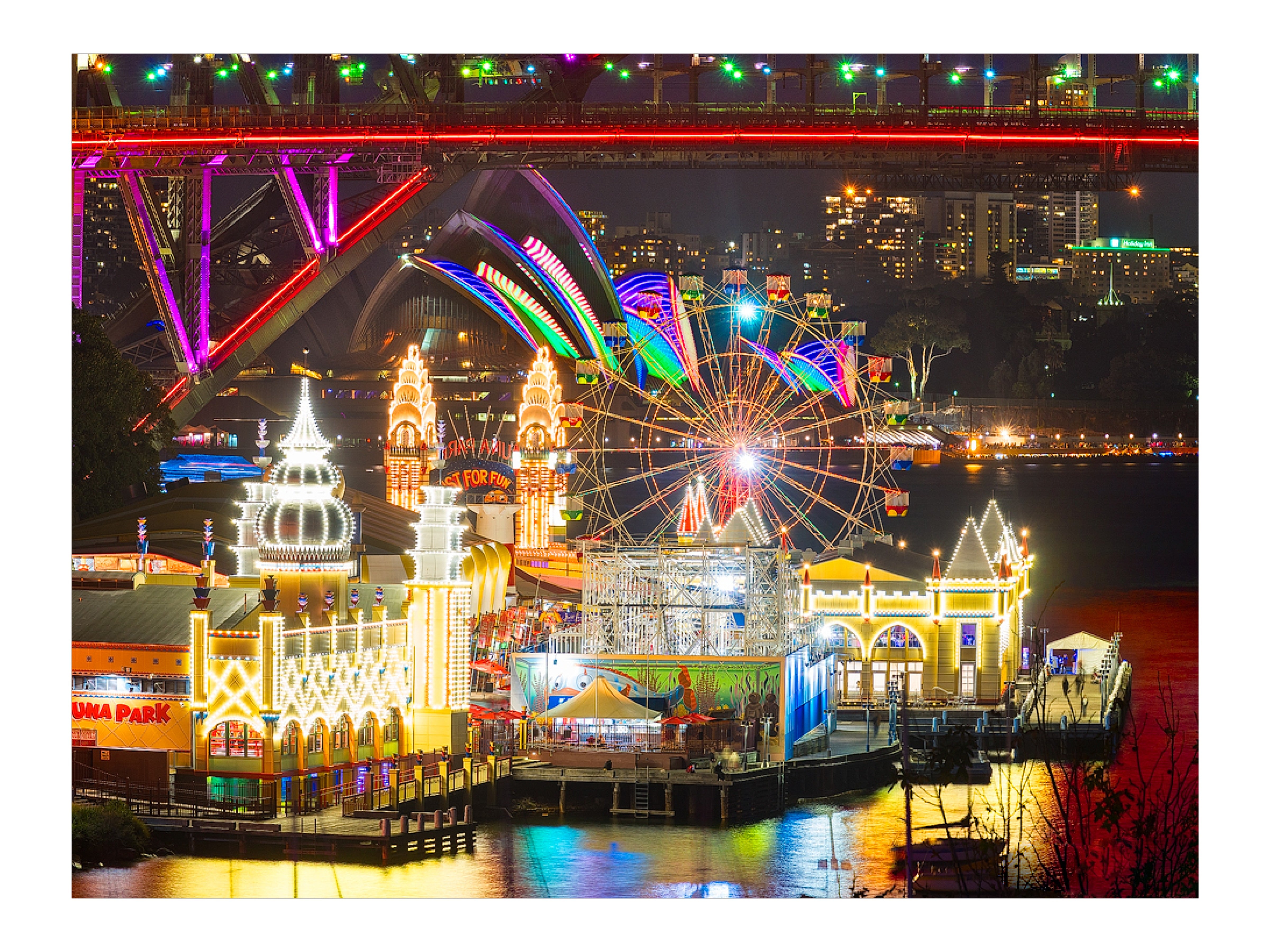 For Fun, Sydney Harbour print