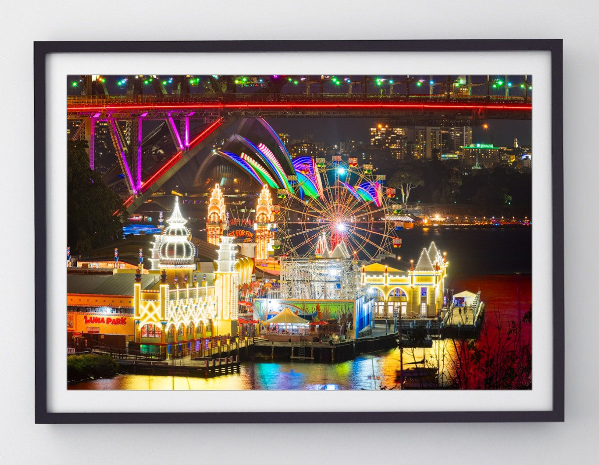 For Fun, Sydney Harbour print