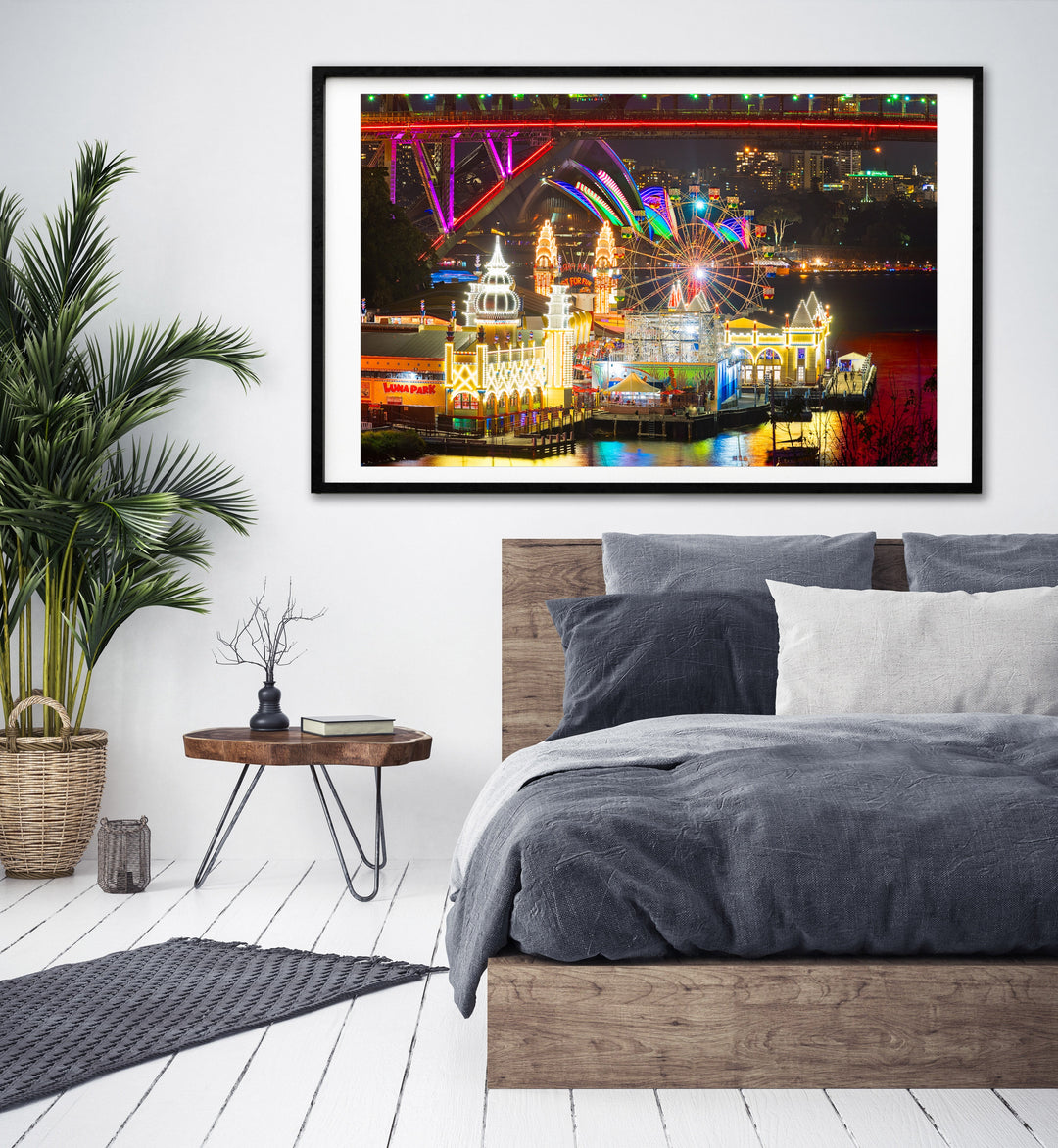 For Fun, Sydney Harbour print