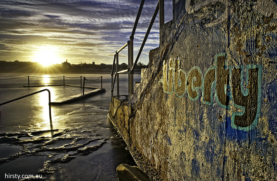 Freedom, Bondi Beach print