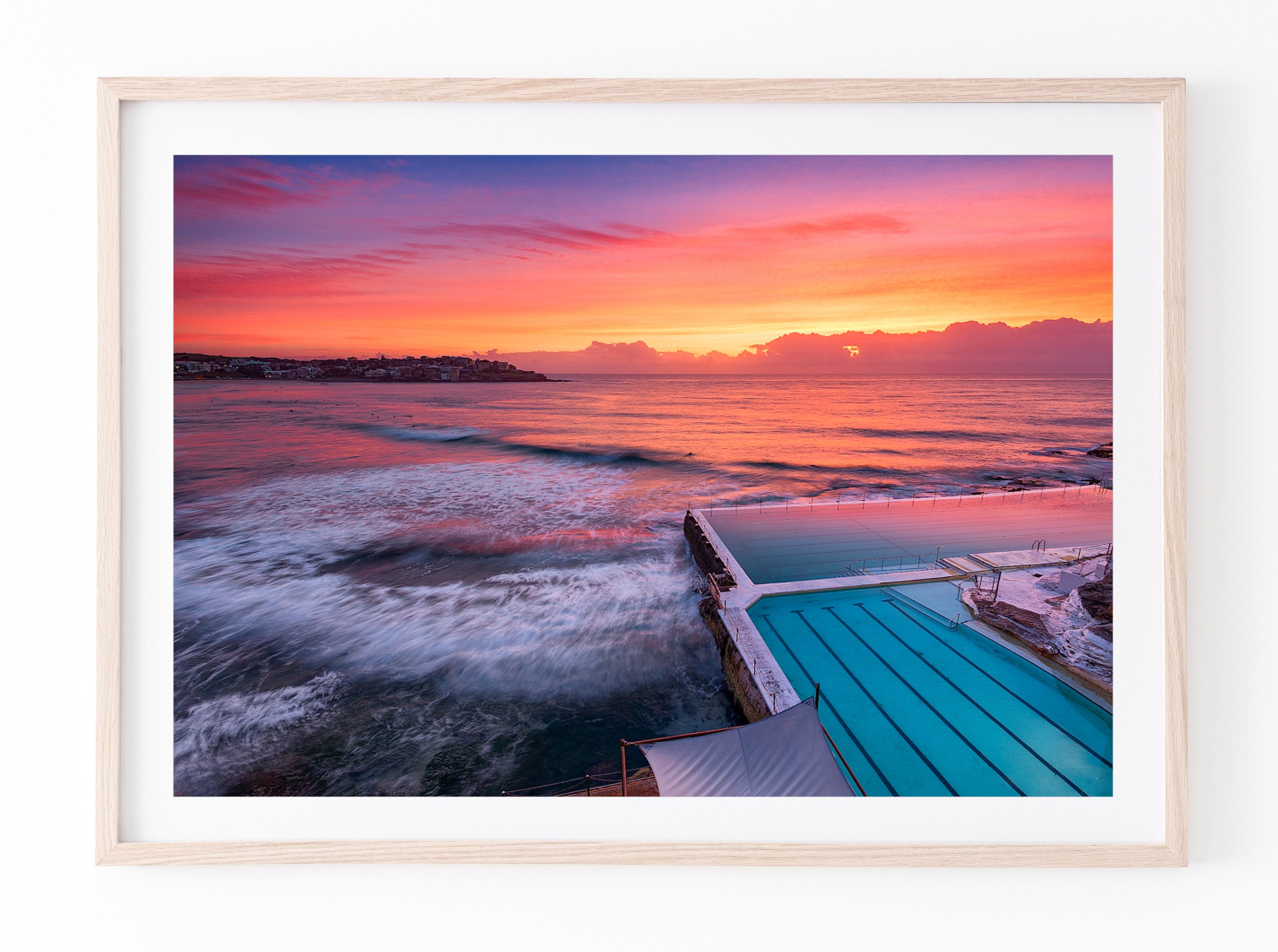 Friday Fluro, Bondi Beach print