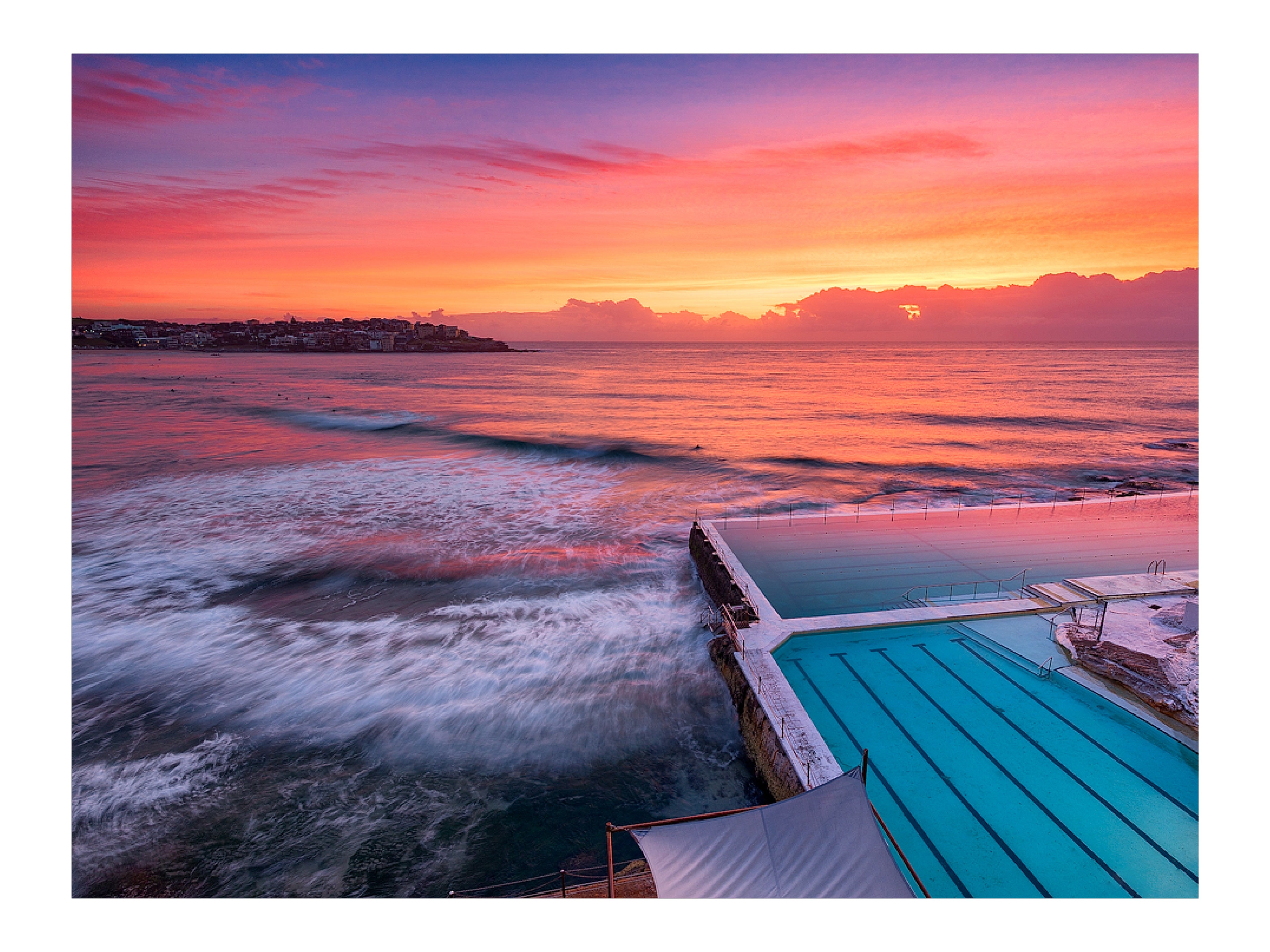 Friday Fluro, Bondi Beach print