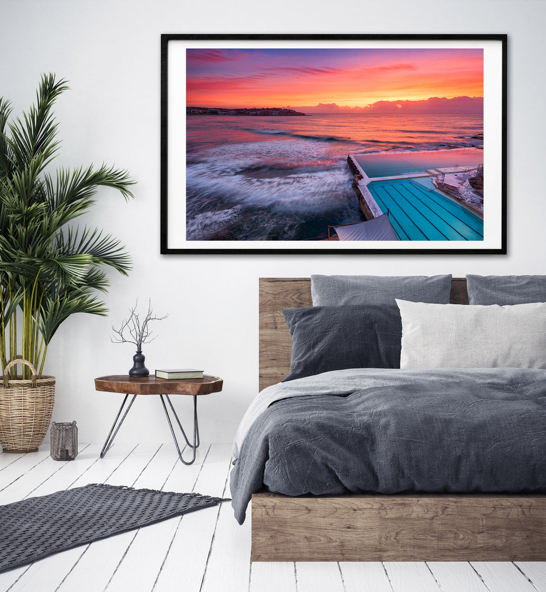 Friday Fluro, Bondi Beach print