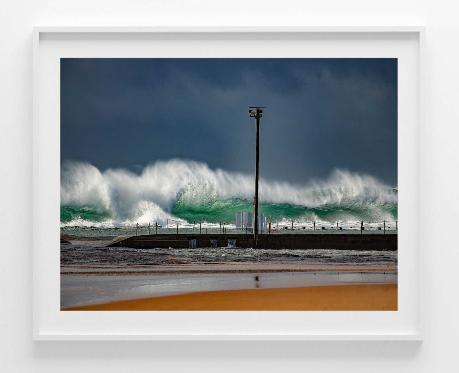 Glass, Narrabeen Rock Pool print