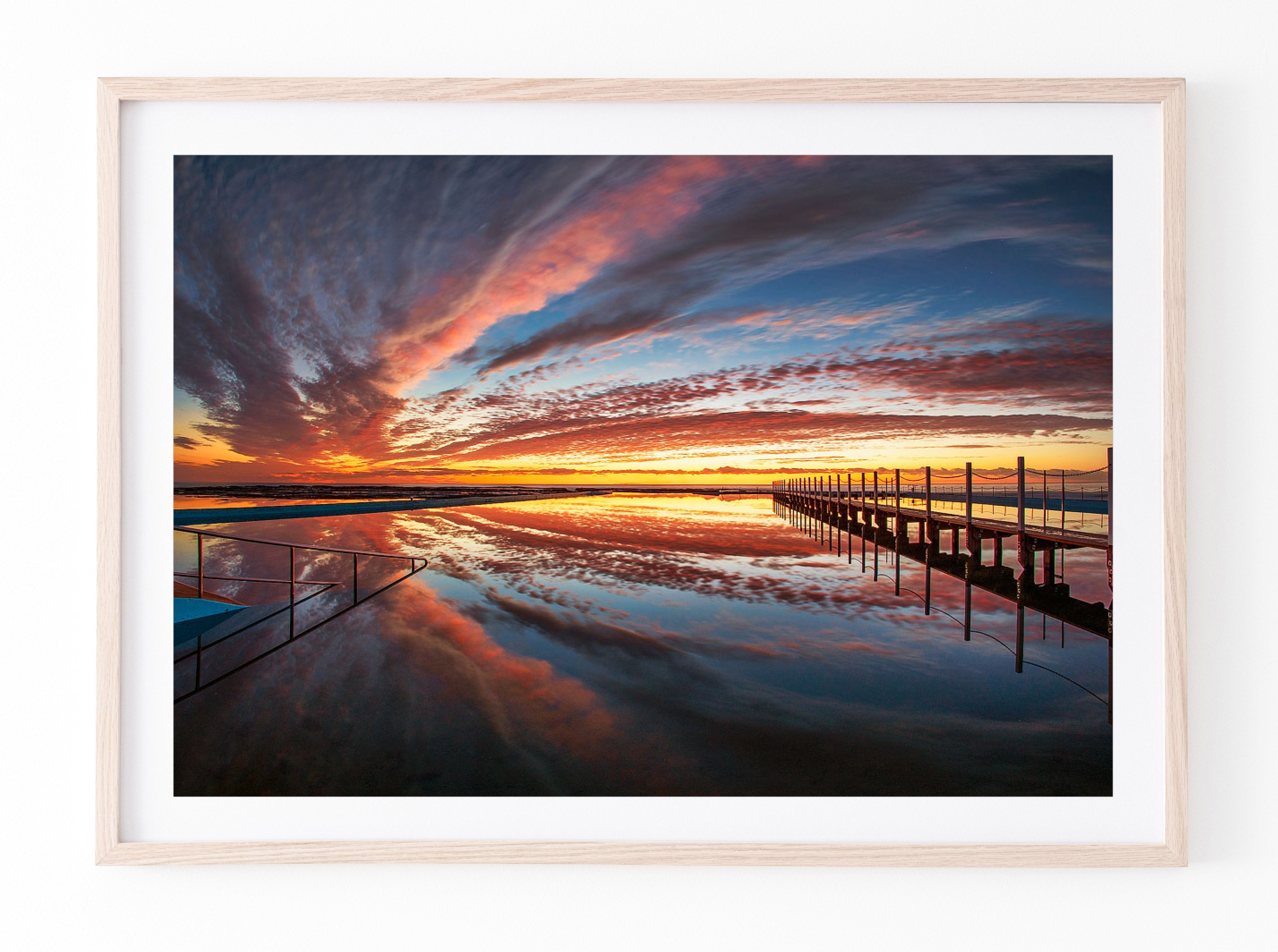 Glow, Narrabeen Rock Pool print