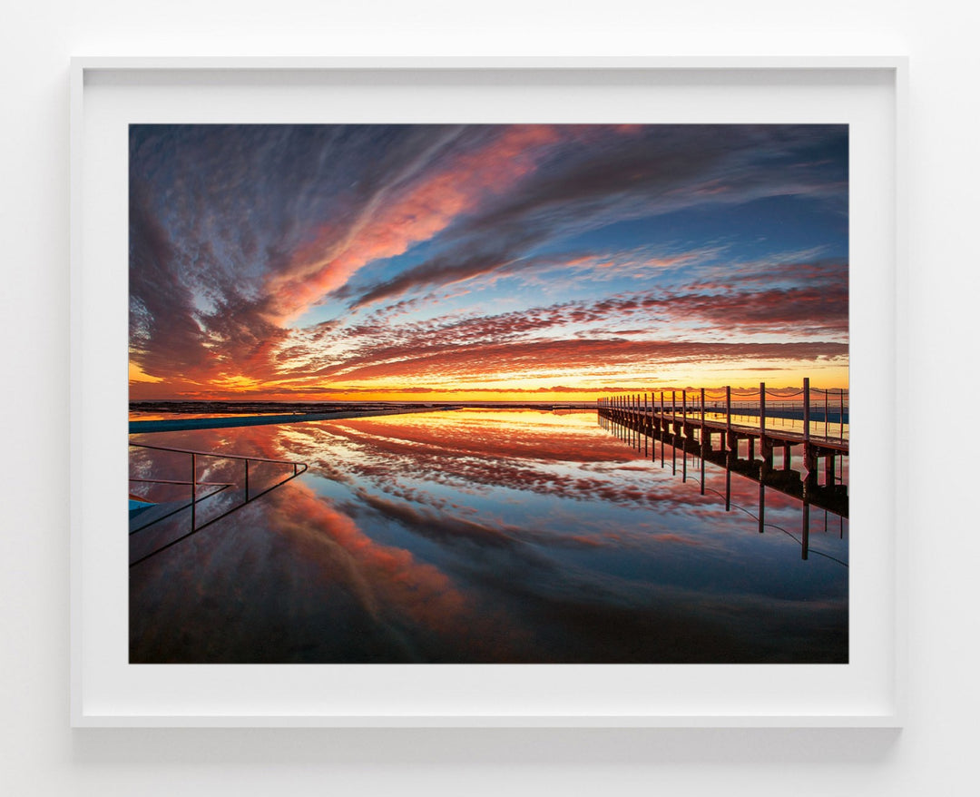 Glow, Narrabeen Rock Pool print