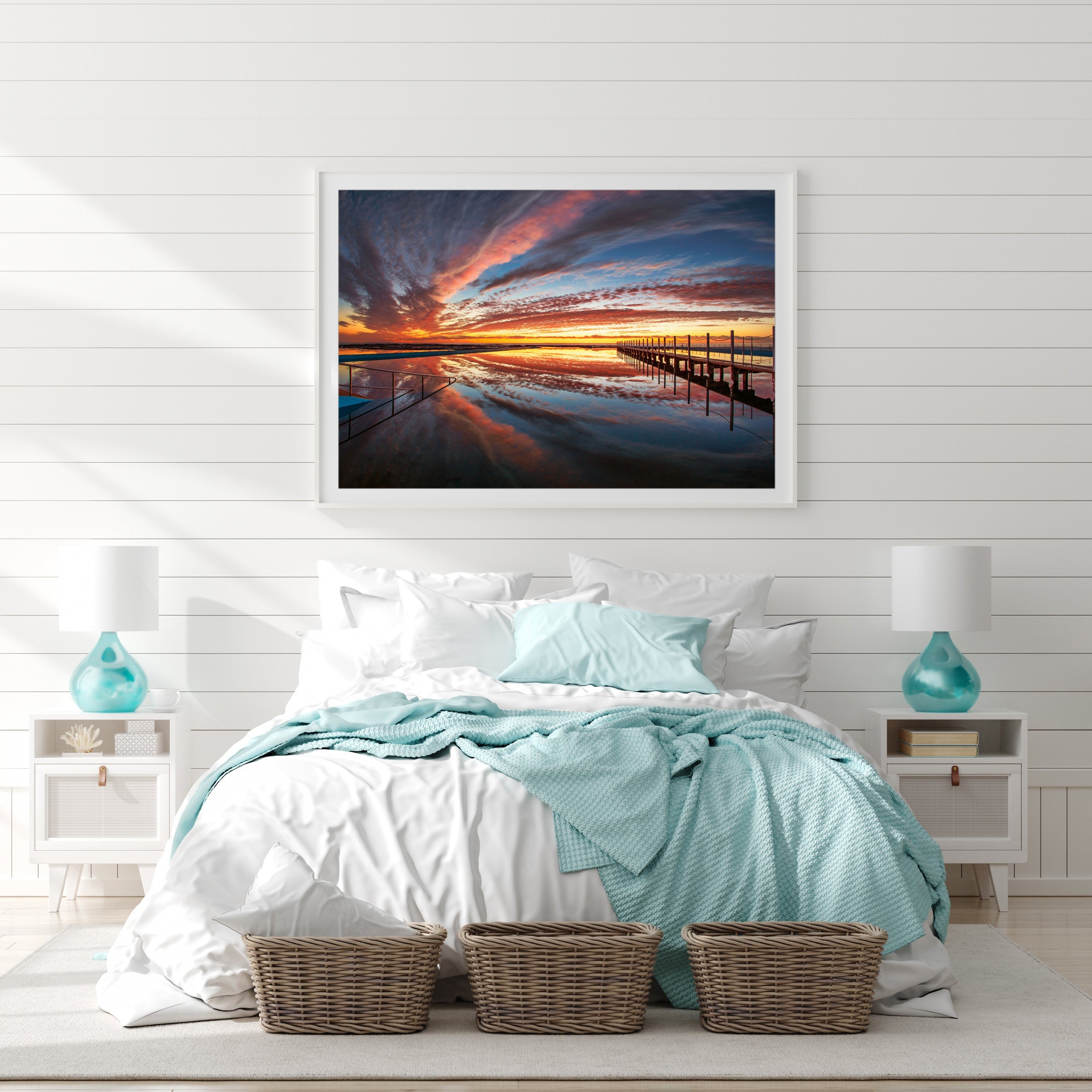 Glow, Narrabeen Rock Pool print