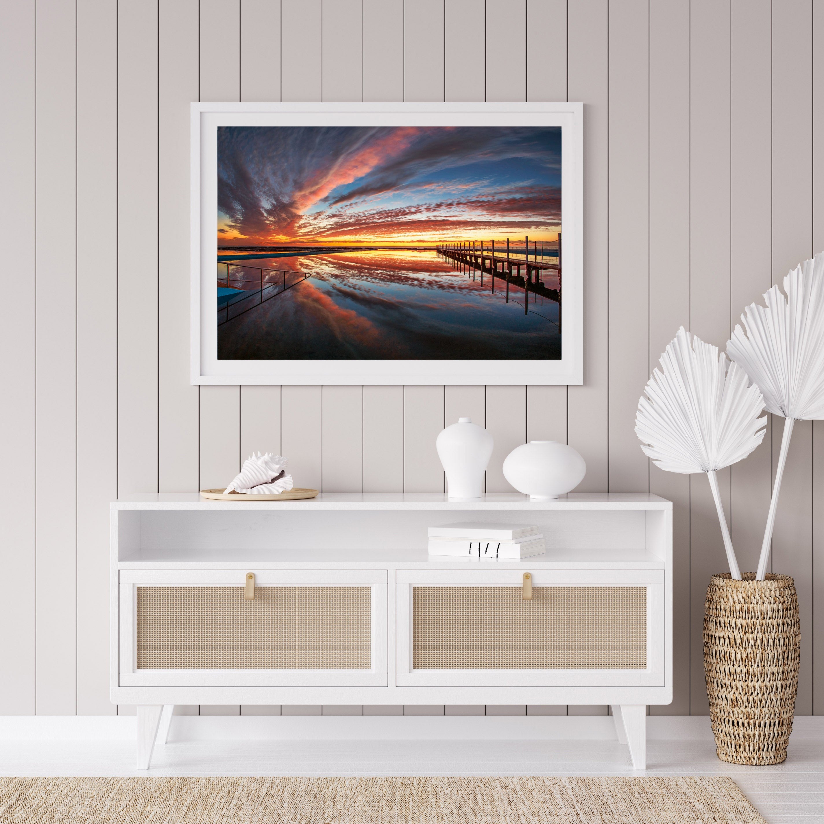 Glow, Narrabeen Rock Pool print