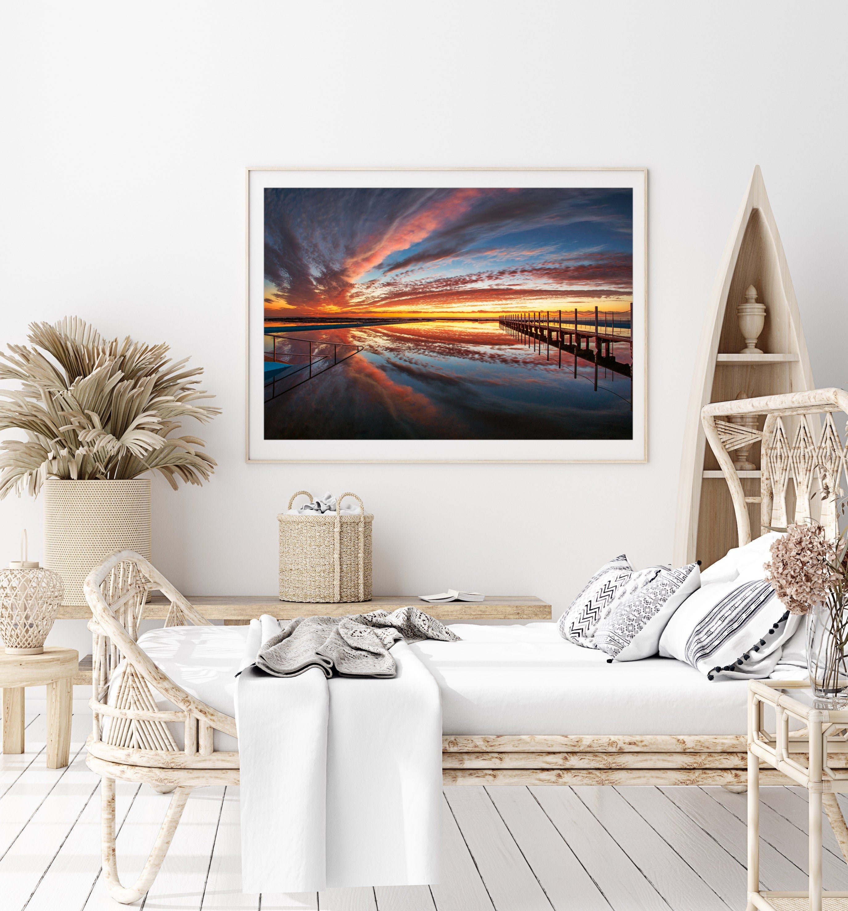 Glow, Narrabeen Rock Pool print