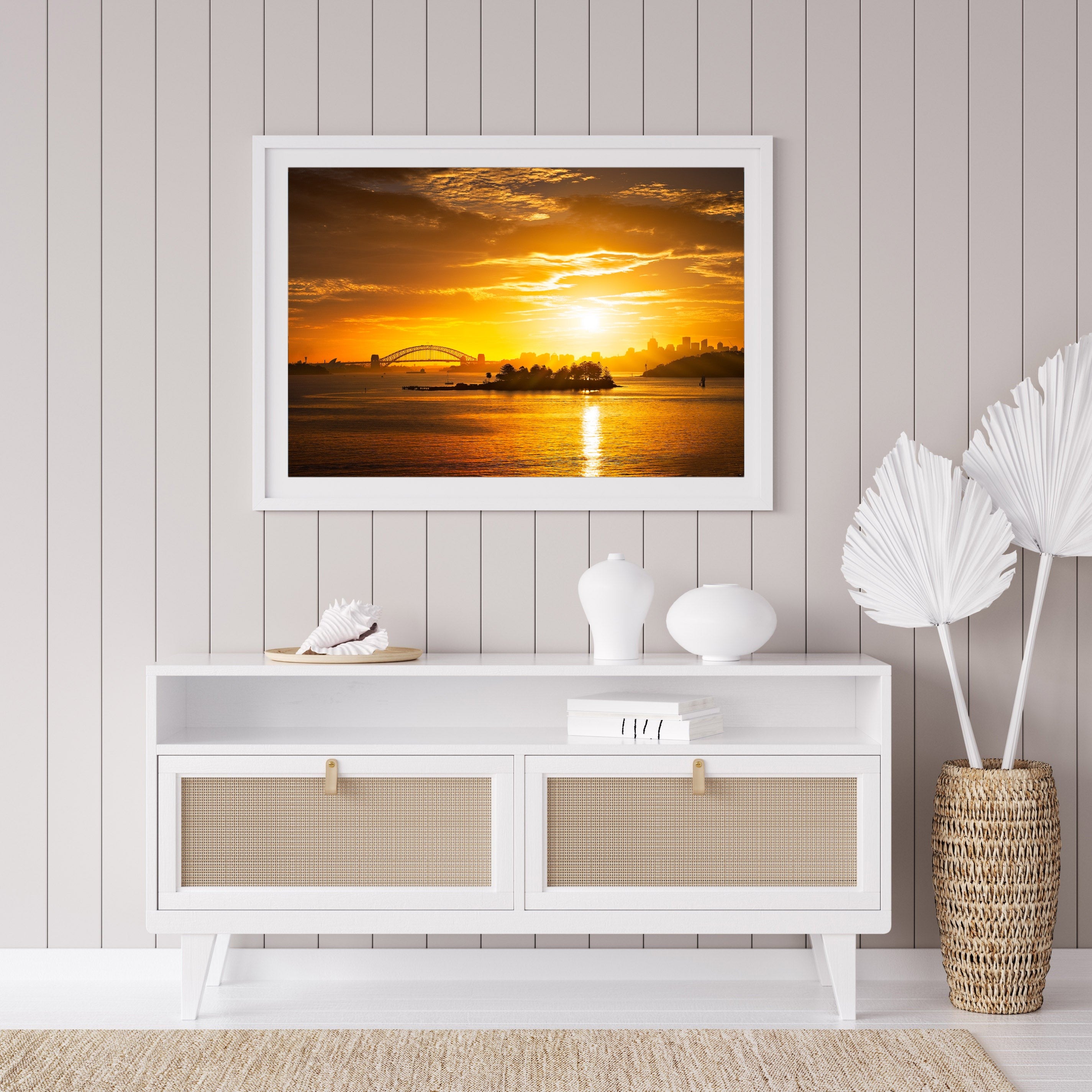 Golden Harbour, Sydney Harbour print