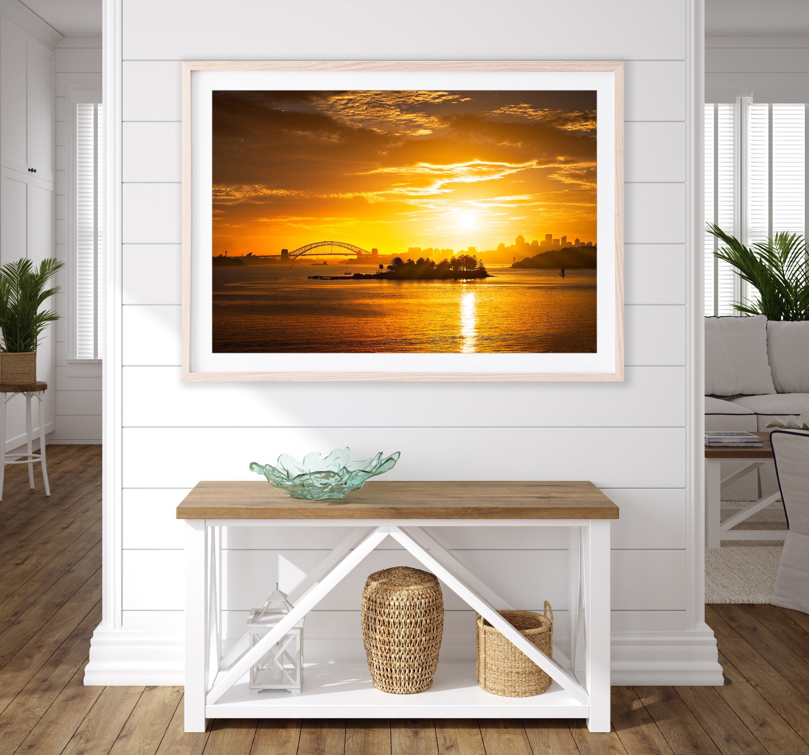 Golden Harbour, Sydney Harbour print