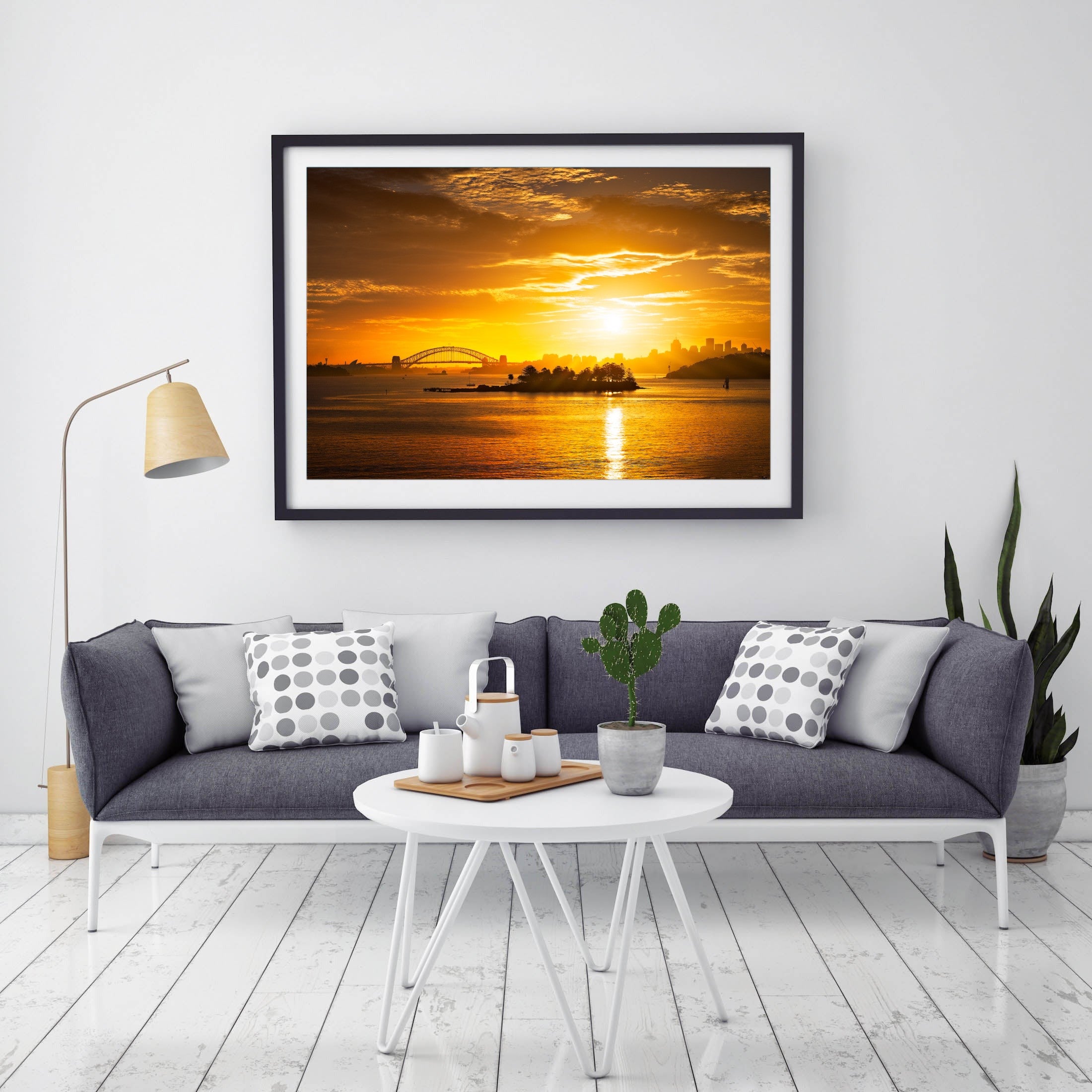 Golden Harbour, Sydney Harbour print