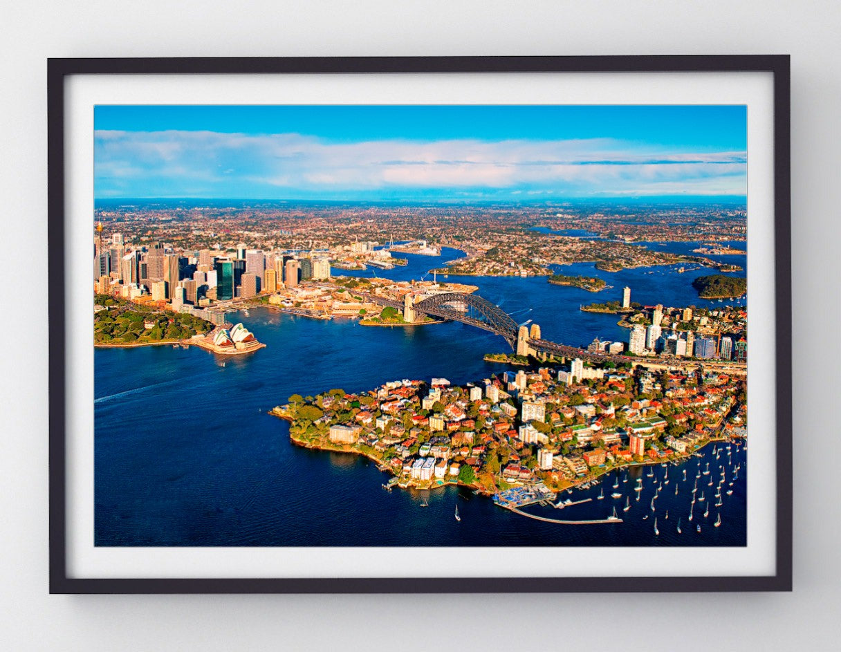 Harbour City, Sydney Harbour print