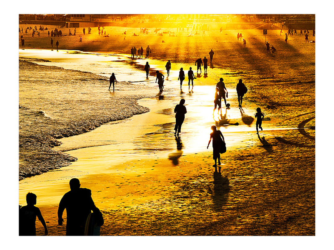 Last Light, Bondi Beach print