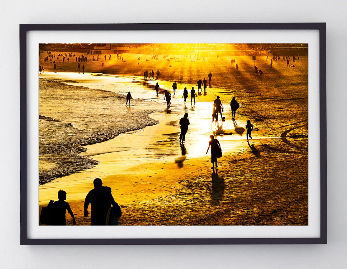 Last Light, Bondi Beach print