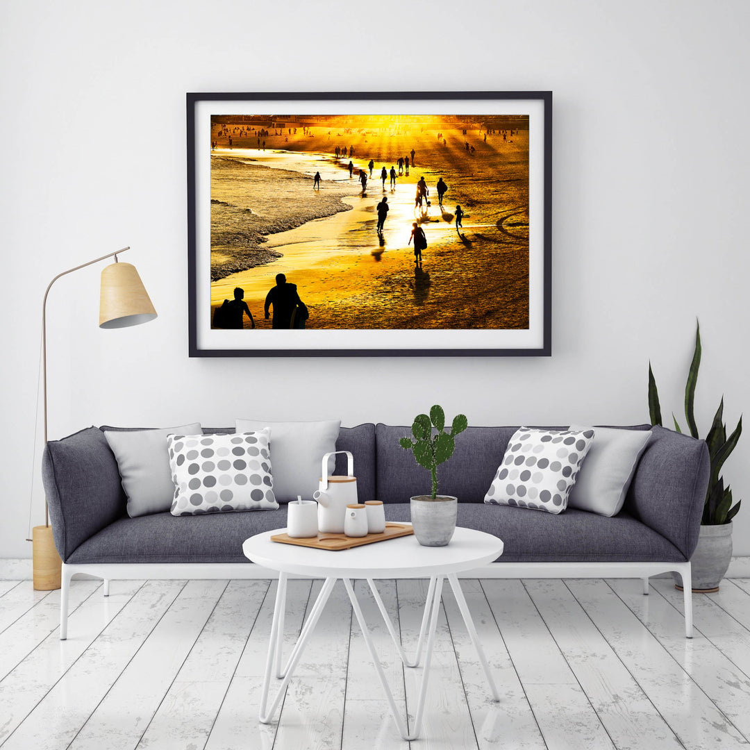 Last Light, Bondi Beach print