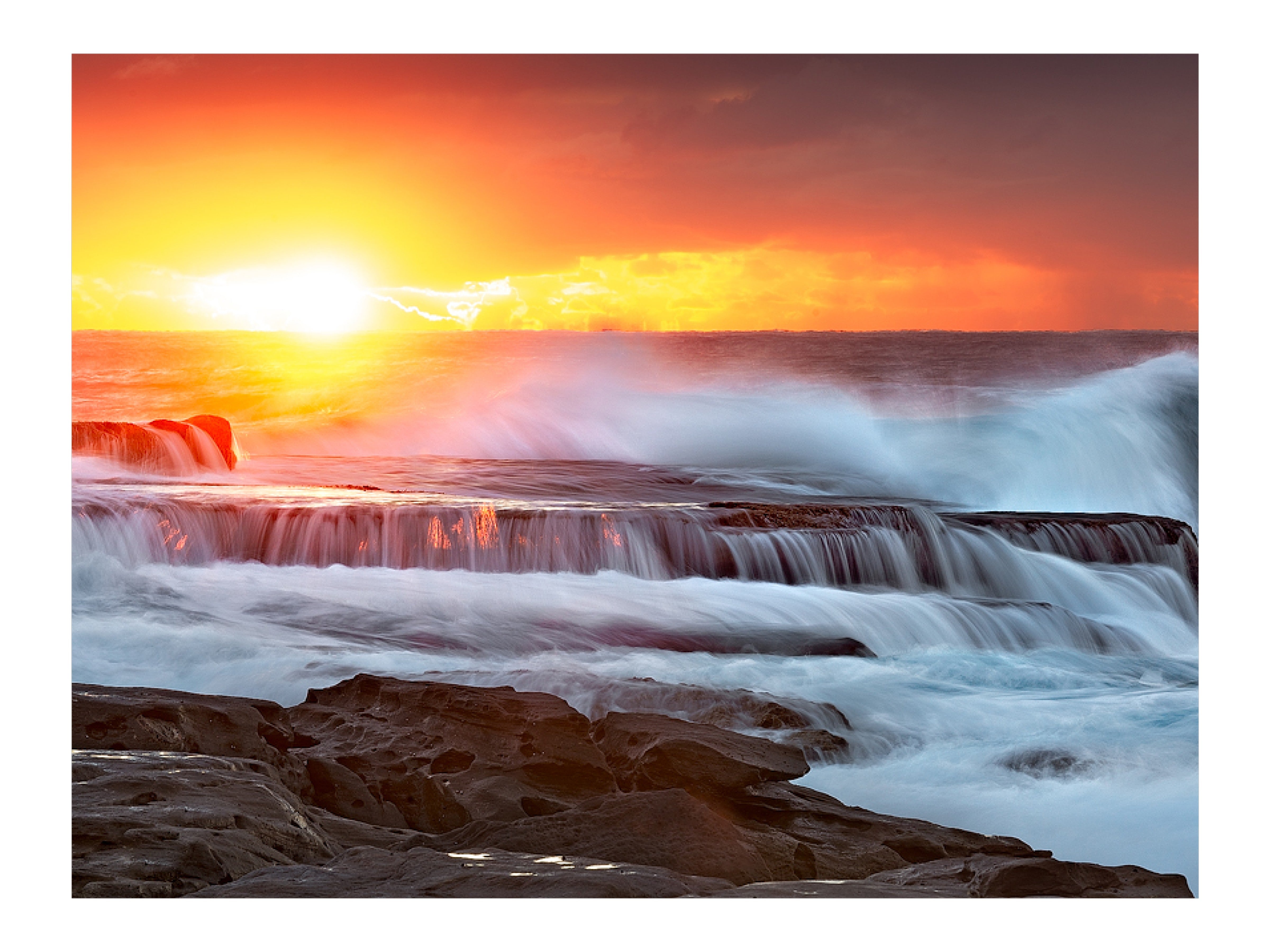 Light Falls, Maroubra print