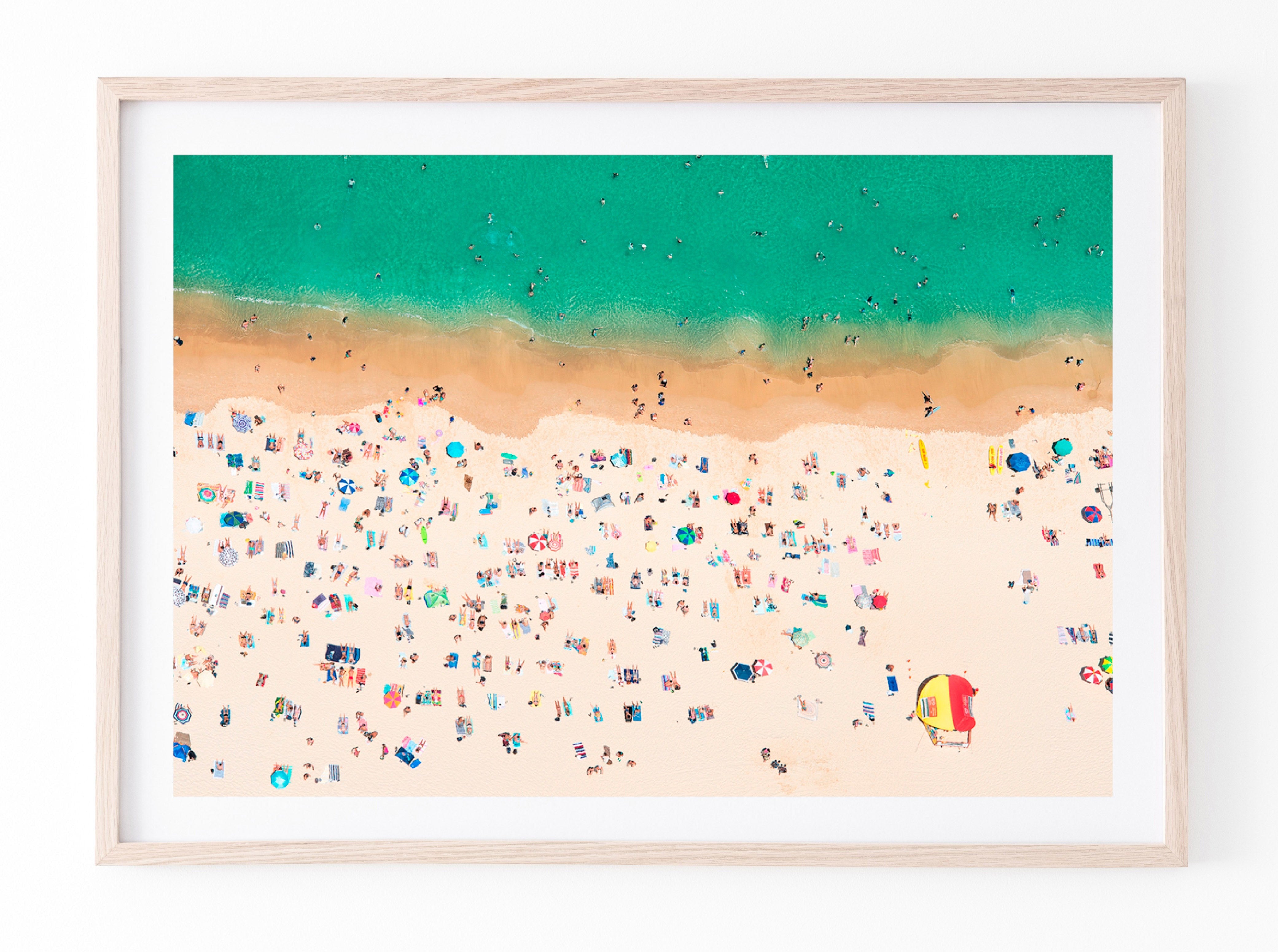 Looking Down, Bondi Beach print