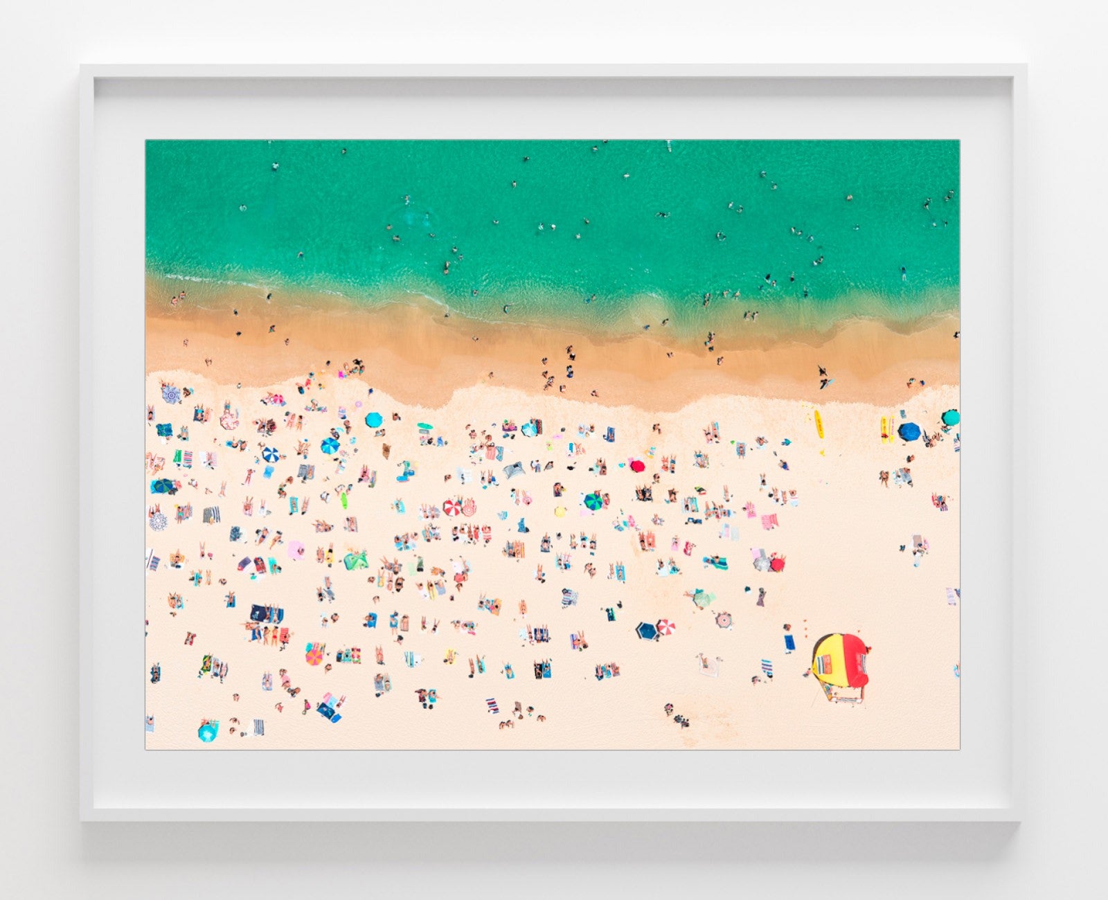 Looking Down, Bondi Beach print