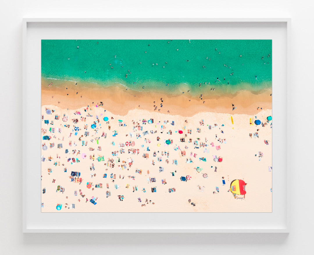 Looking Down, Bondi Beach print