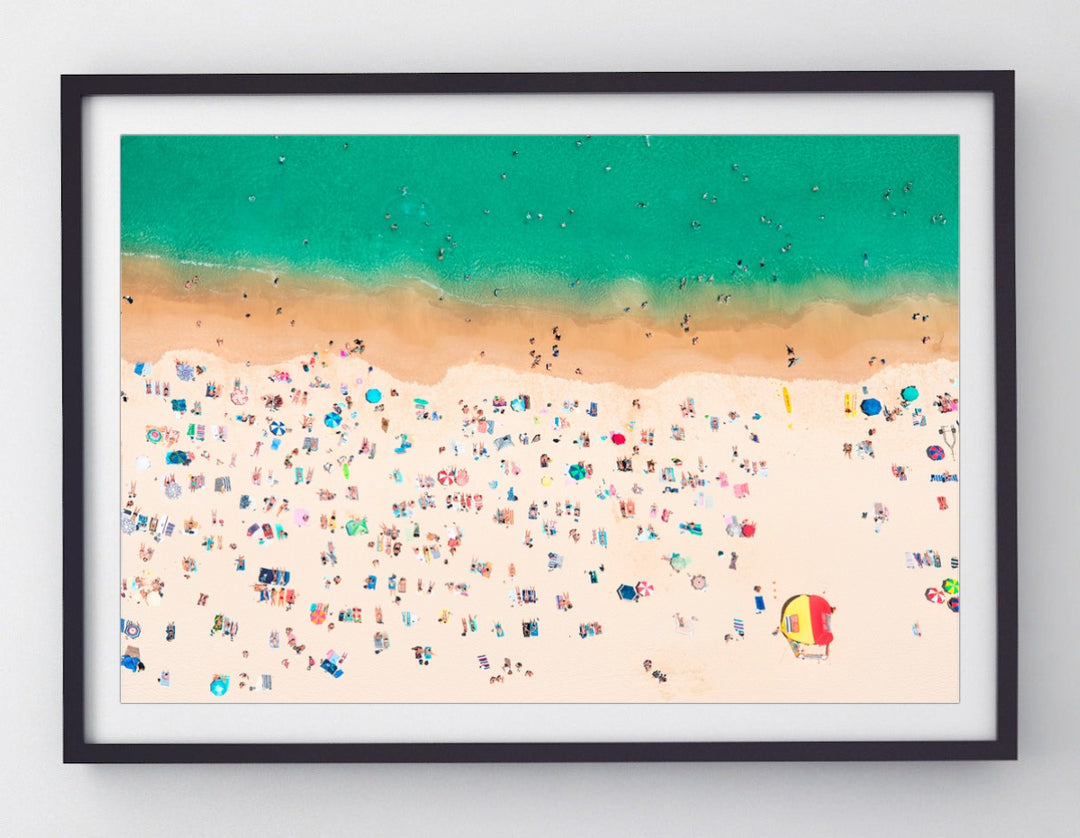 Looking Down, Bondi Beach print