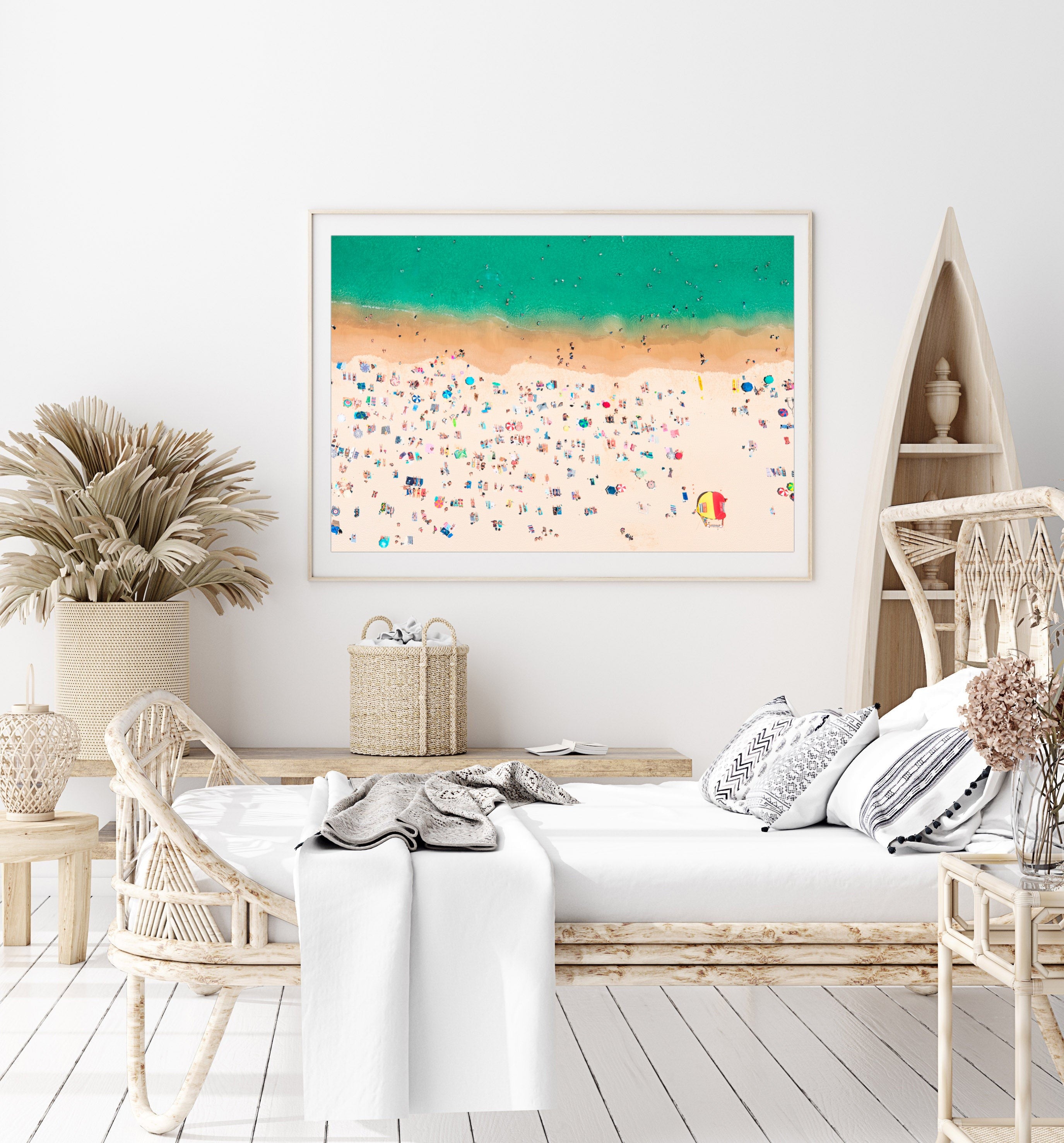 Looking Down, Bondi Beach print