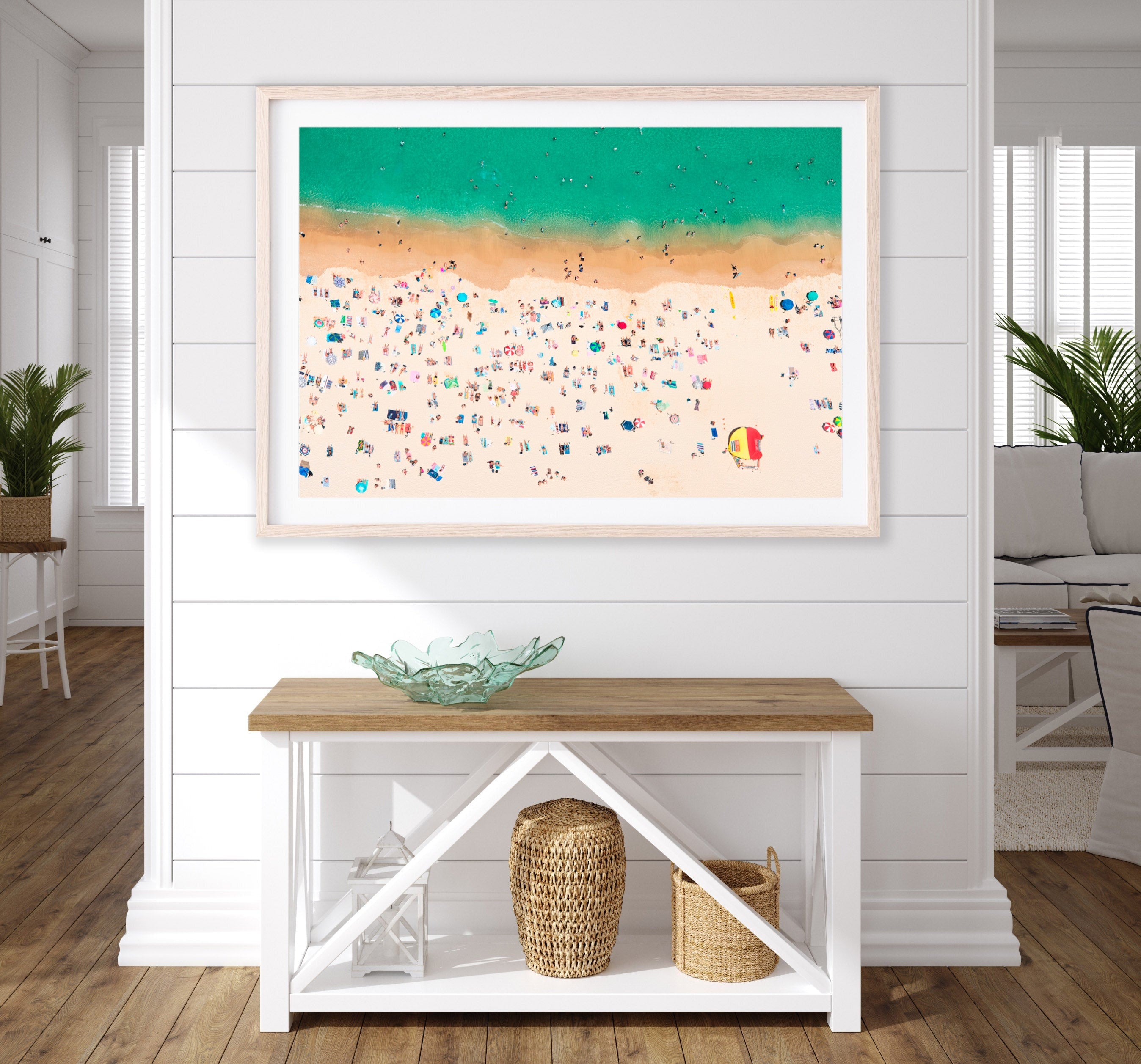 Looking Down, Bondi Beach print