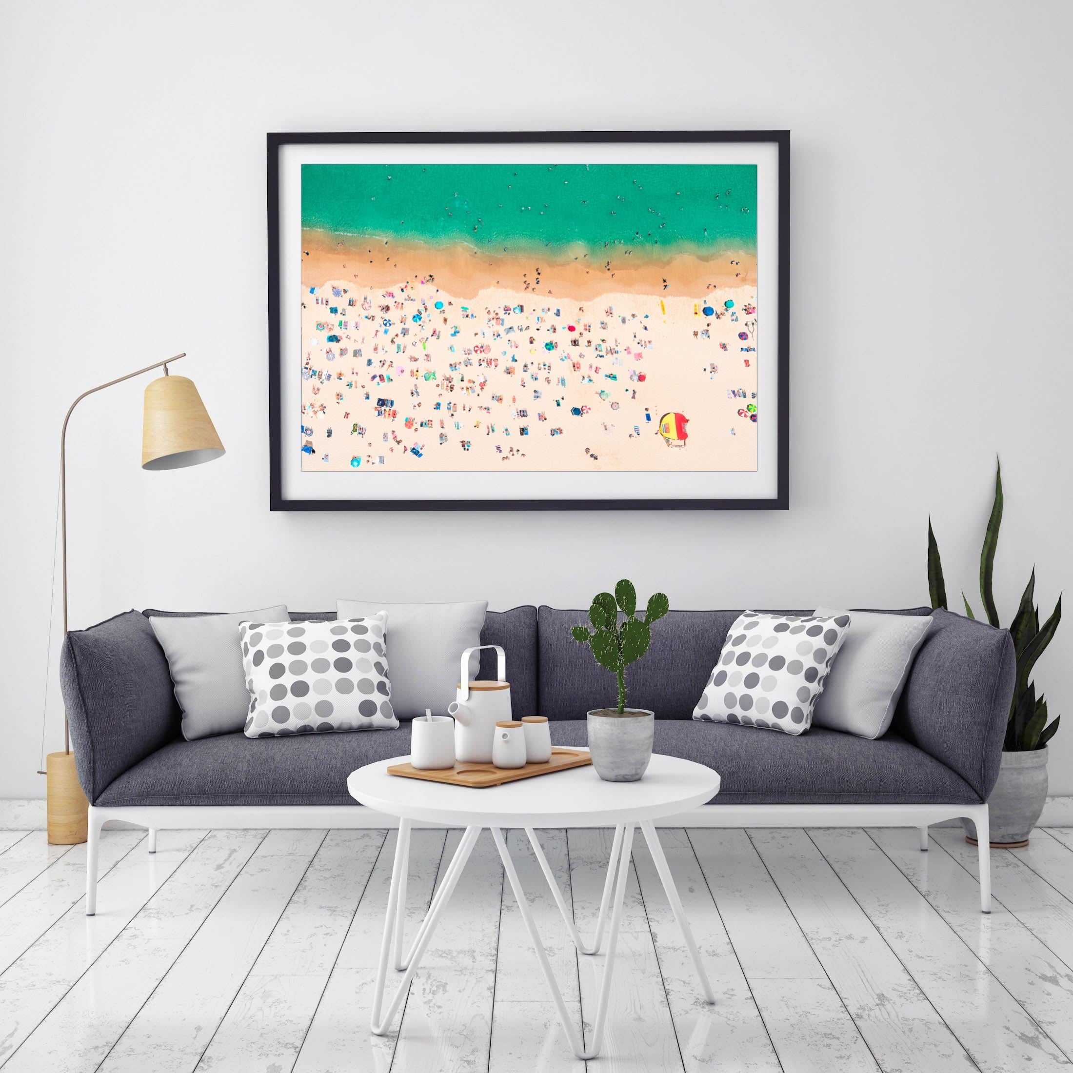 Looking Down, Bondi Beach print