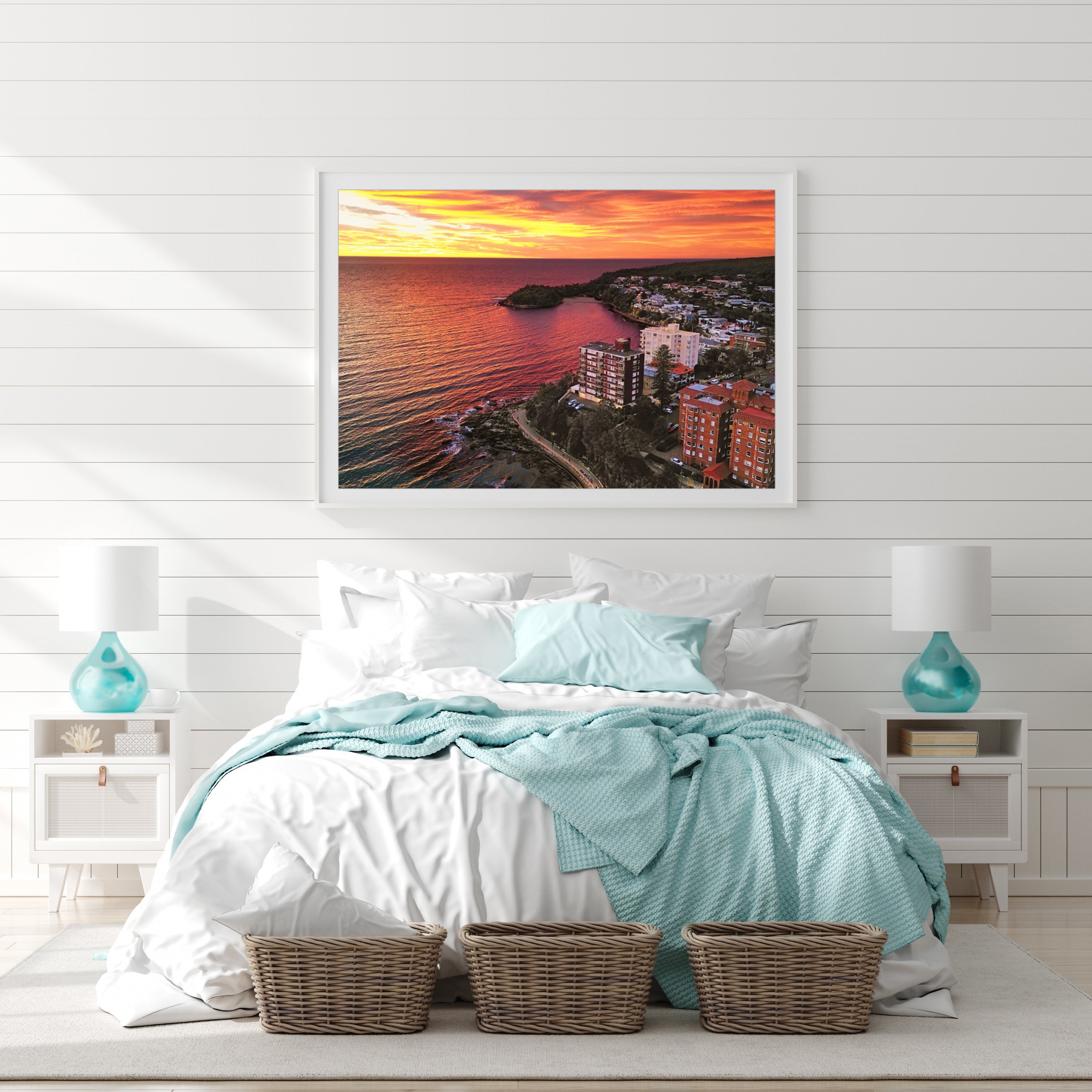 Manly Mornings, Manly print