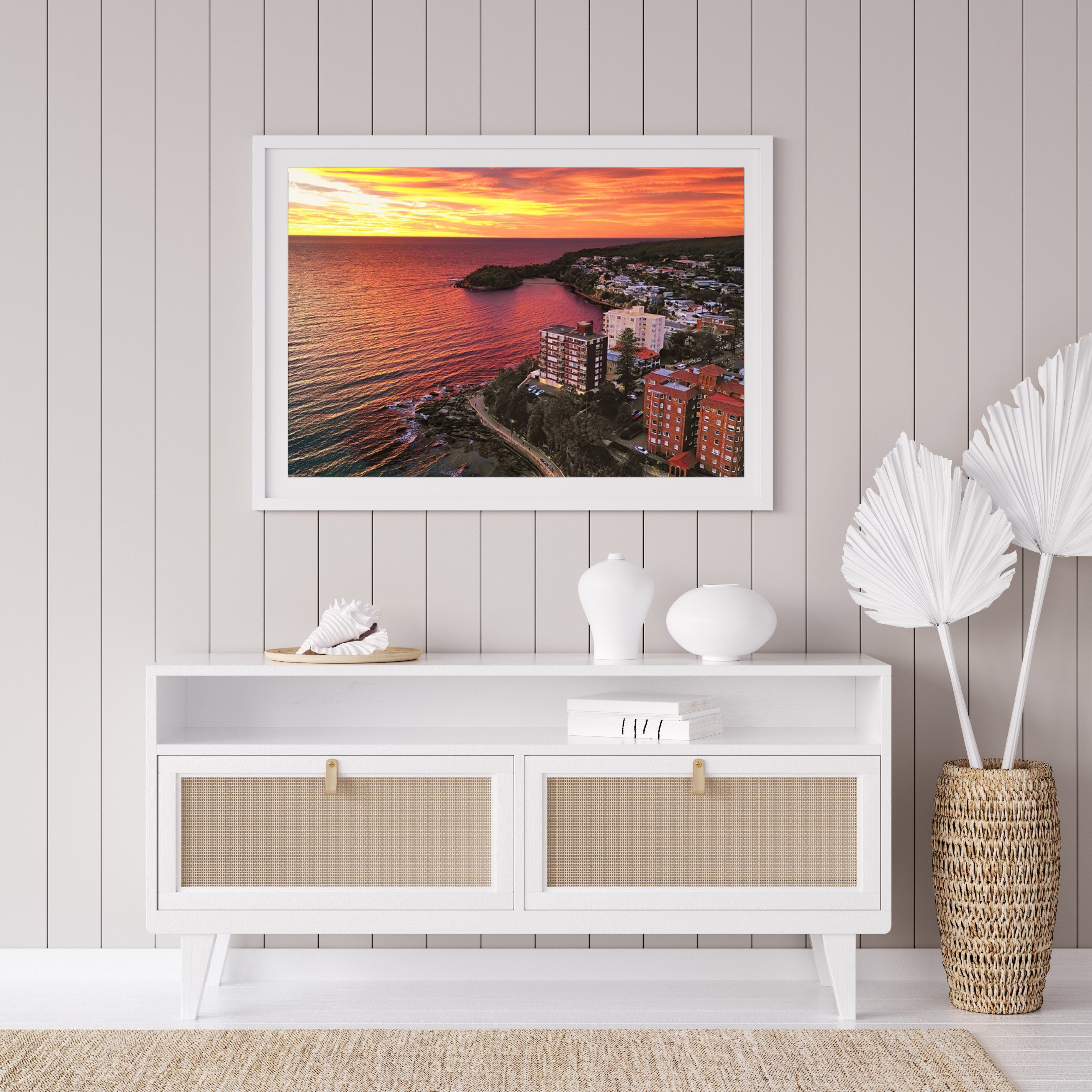 Manly Mornings, Manly print