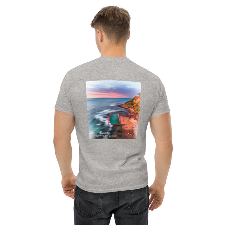 Classic T-Shirt: NEWPORT BEACH, 'Pastels' Image