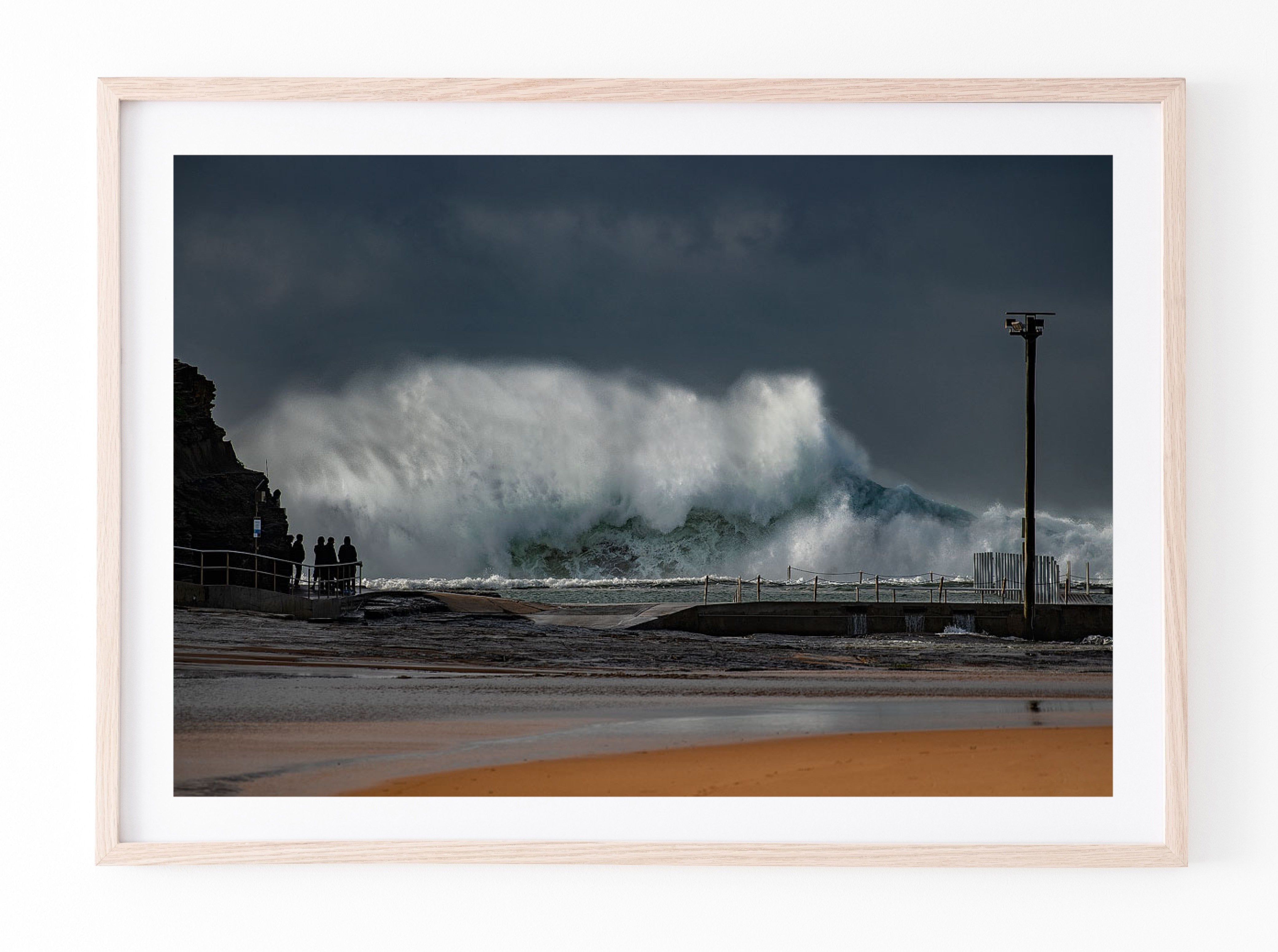 Monsters, Narrabeen Rock Pool print
