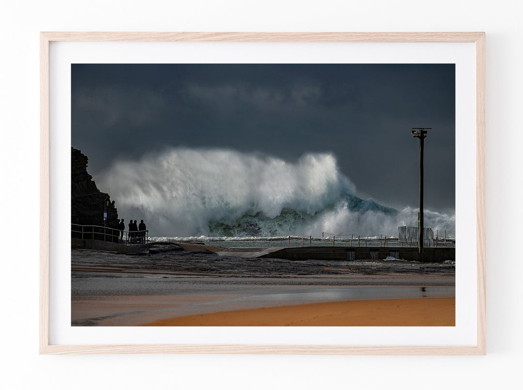 Monsters, Narrabeen Rock Pool print