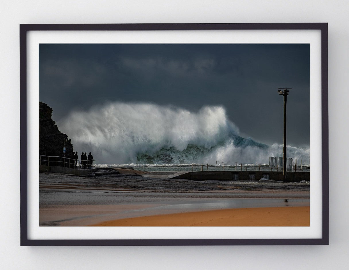 Monsters, Narrabeen Rock Pool print